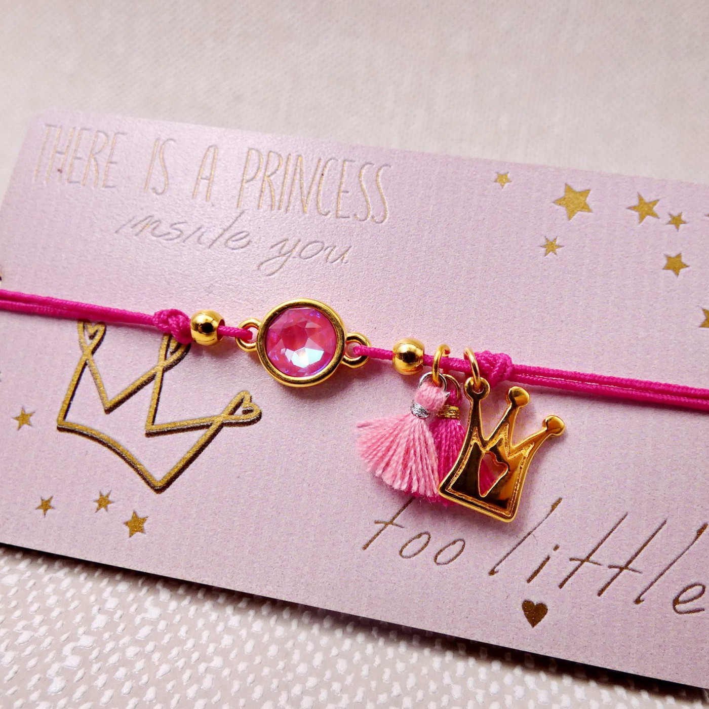 "The Princess in You" Kid's Bracelet — Bracelets from Toolittle — additional view 3