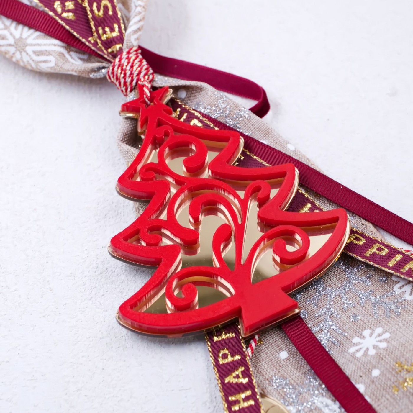 Hanging 2026 Lucky Charm – Christmas Tree — Pendants & charms from Toolittle — additional view 2