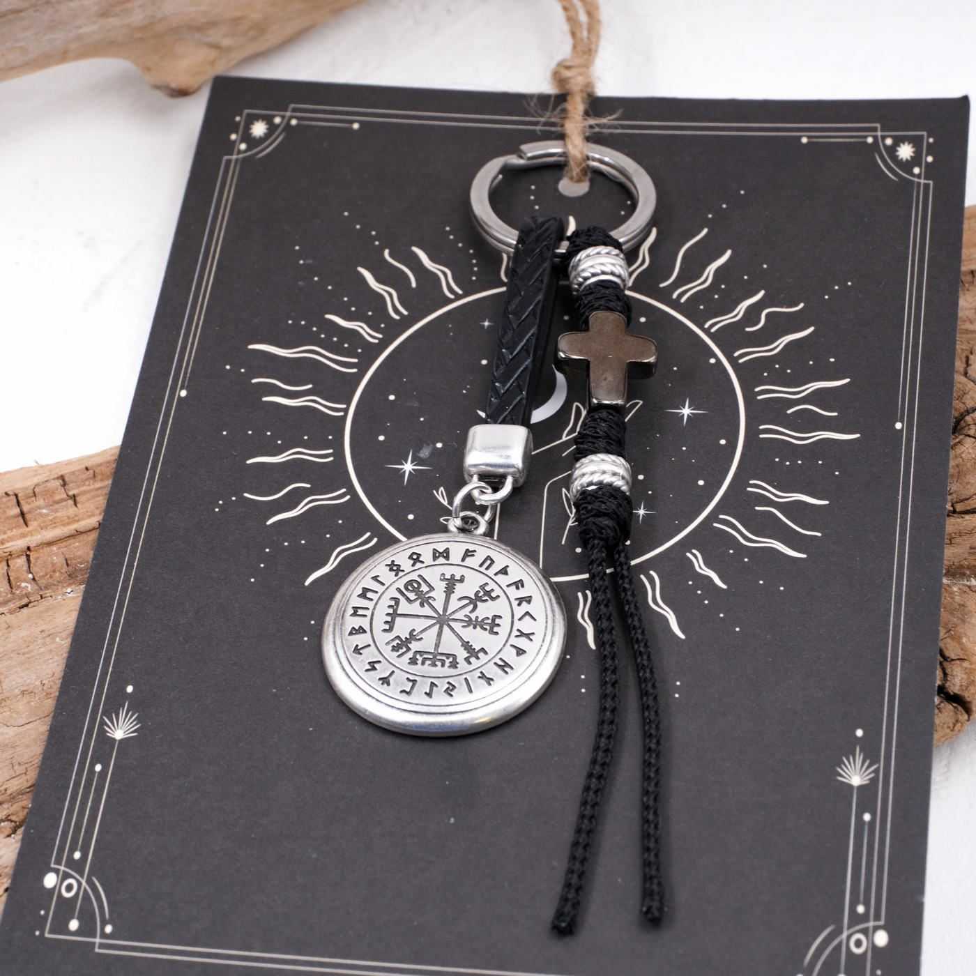 Vegvisir Men's Keychain - The Wayfinder — Pendants & charms from Toolittle — additional view 2