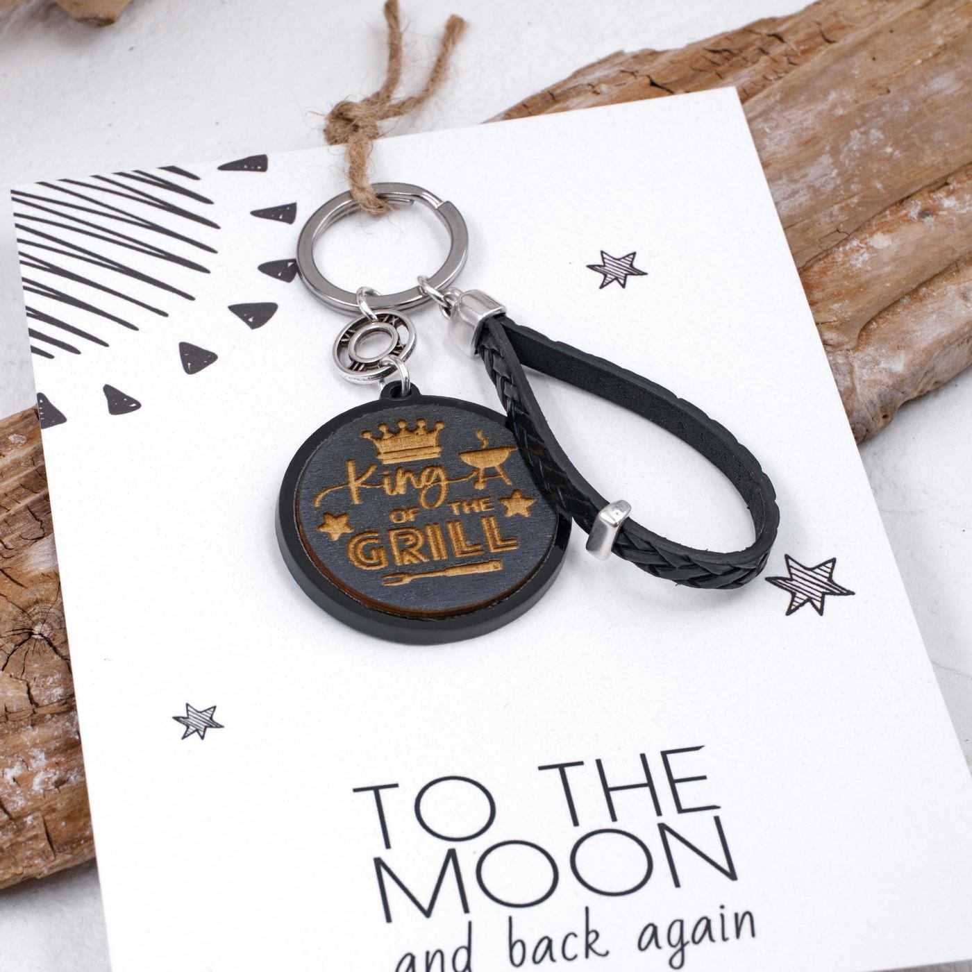 Grill King Men's Keychain — Pendants & charms from Toolittle — additional view 3