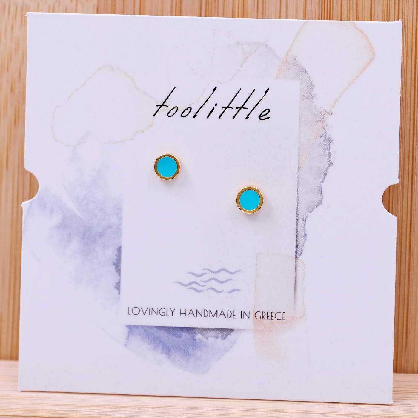Stud earrings Candy Dots — Earrings from Toolittle — additional view 3