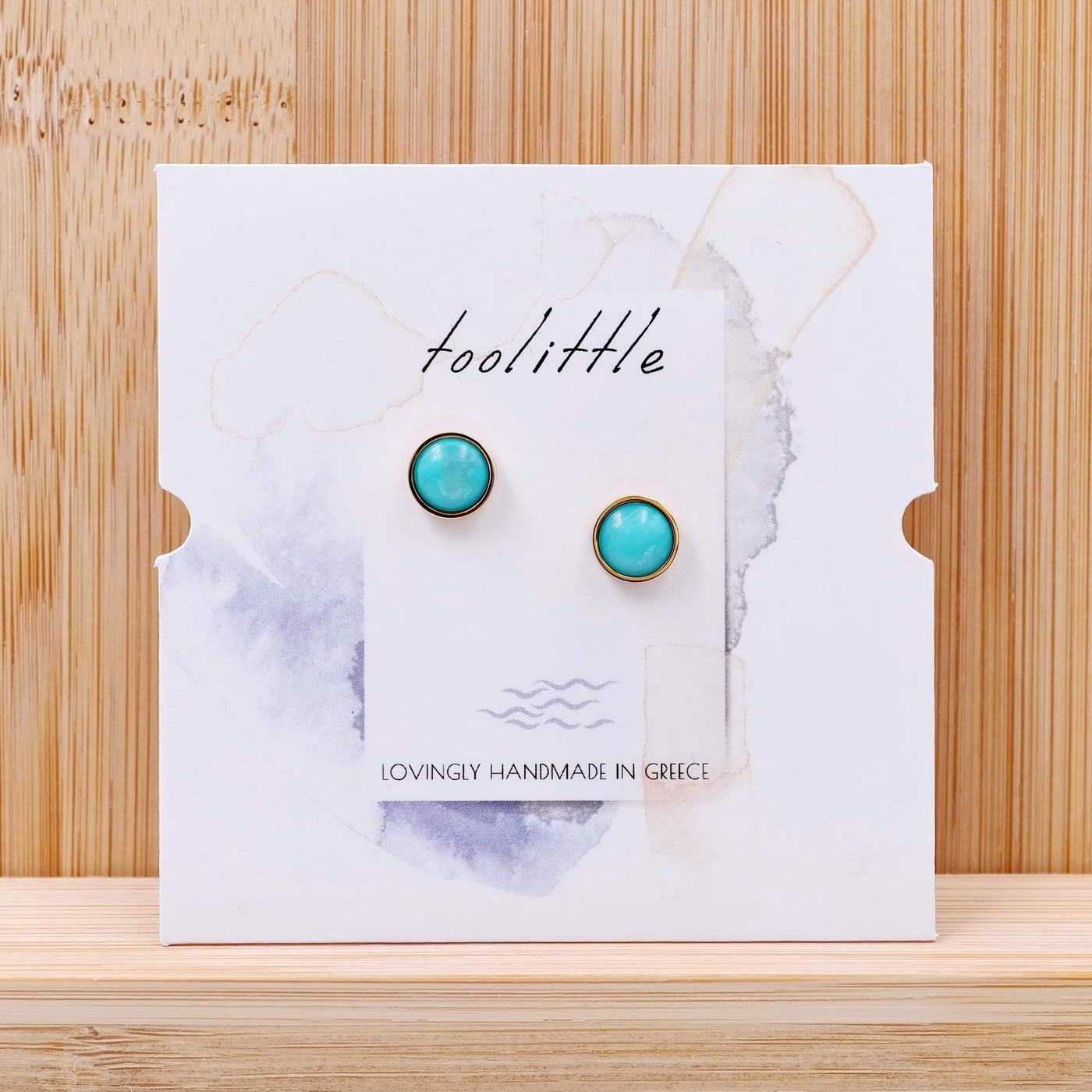 Stud earrings Candy Dots — Earrings from Toolittle — additional view 2