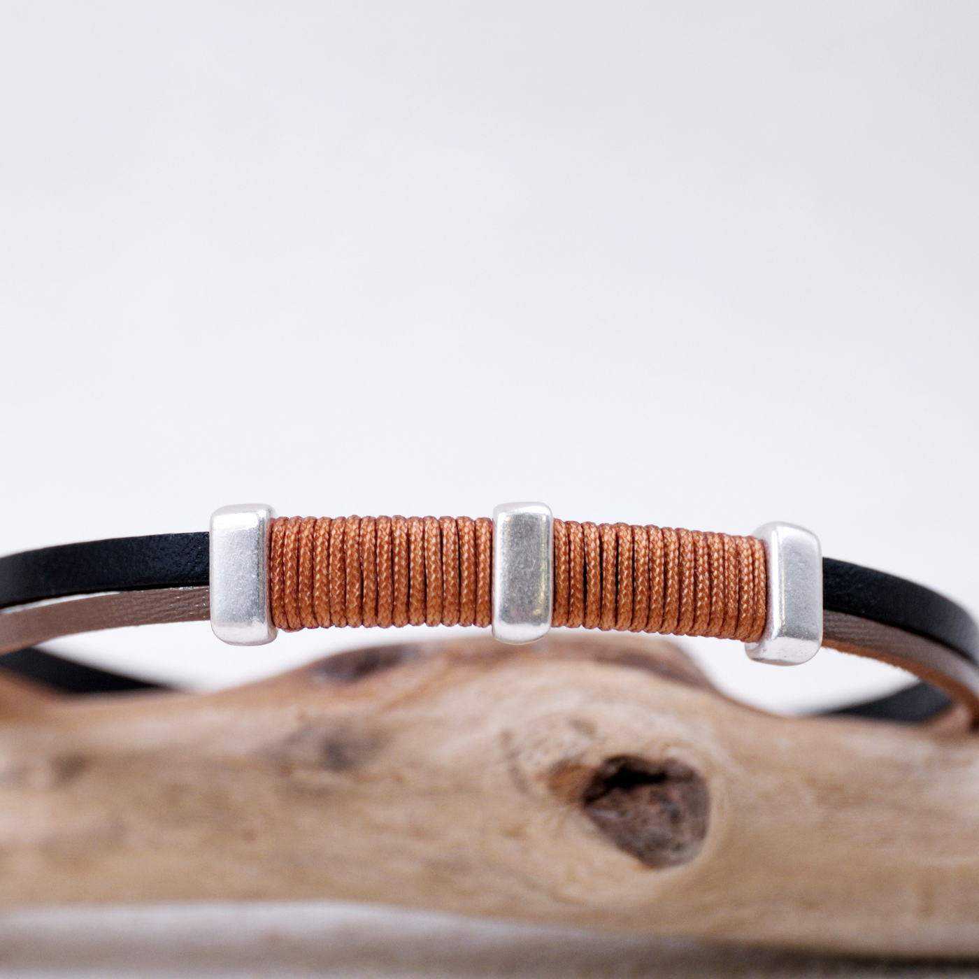 Men's Bracelet of Leather — Bracelets from Toolittle — additional view 2