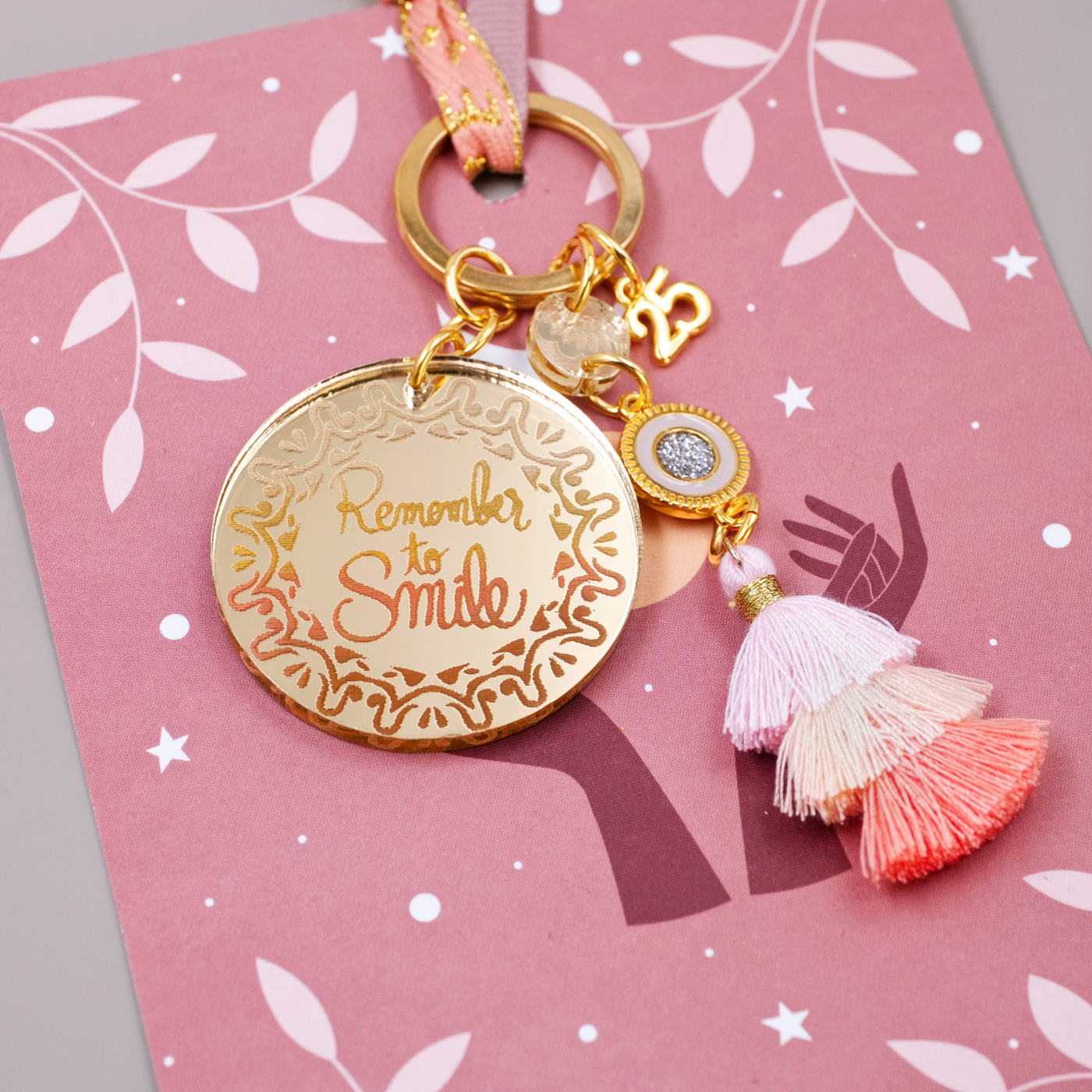 Remember to Smile Lucky Keychain — Pendants & charms from Toolittle — additional view 3