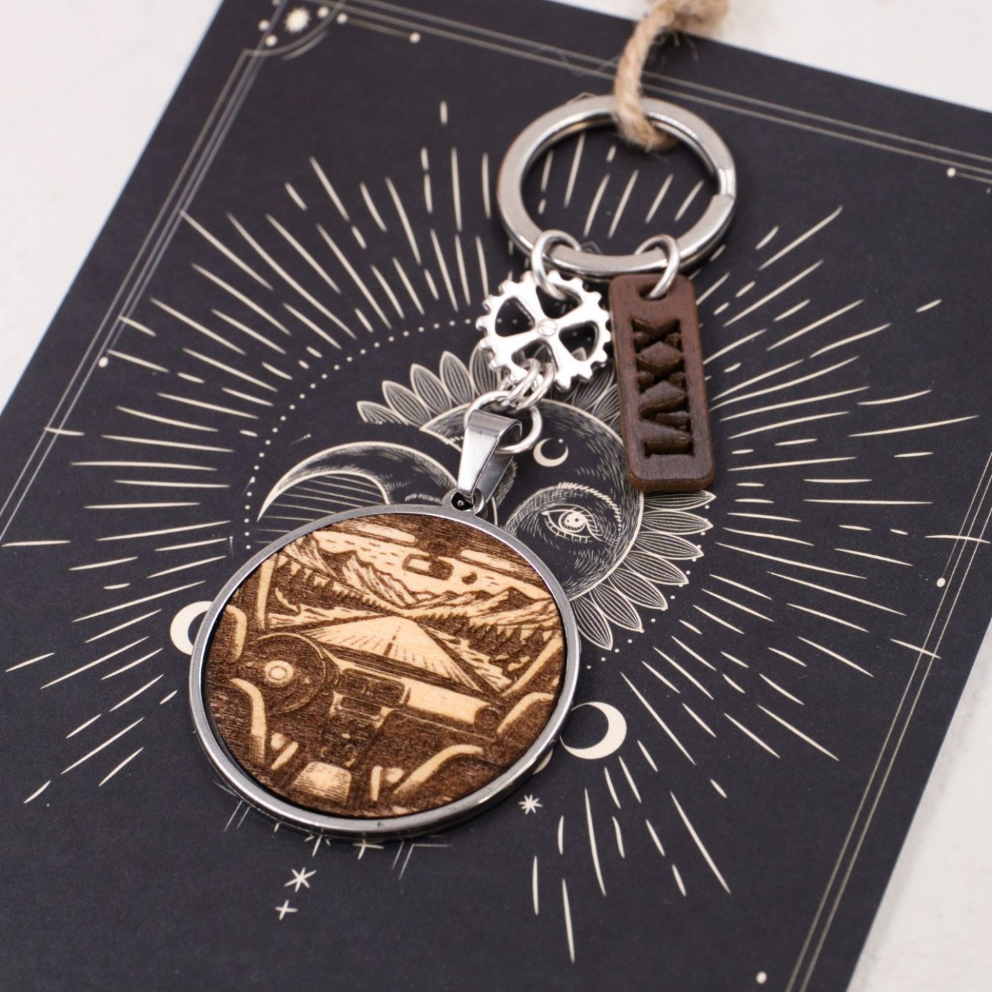 Men’s Lucky Keychain XXVI - "Car Dashboard" — Pendants & charms from Toolittle — additional view 4
