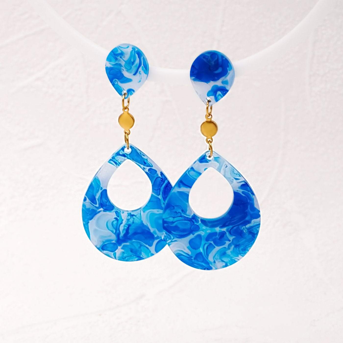 Plexiglass Drop Earrings | Color Option — Earrings from Toolittle — additional view 2