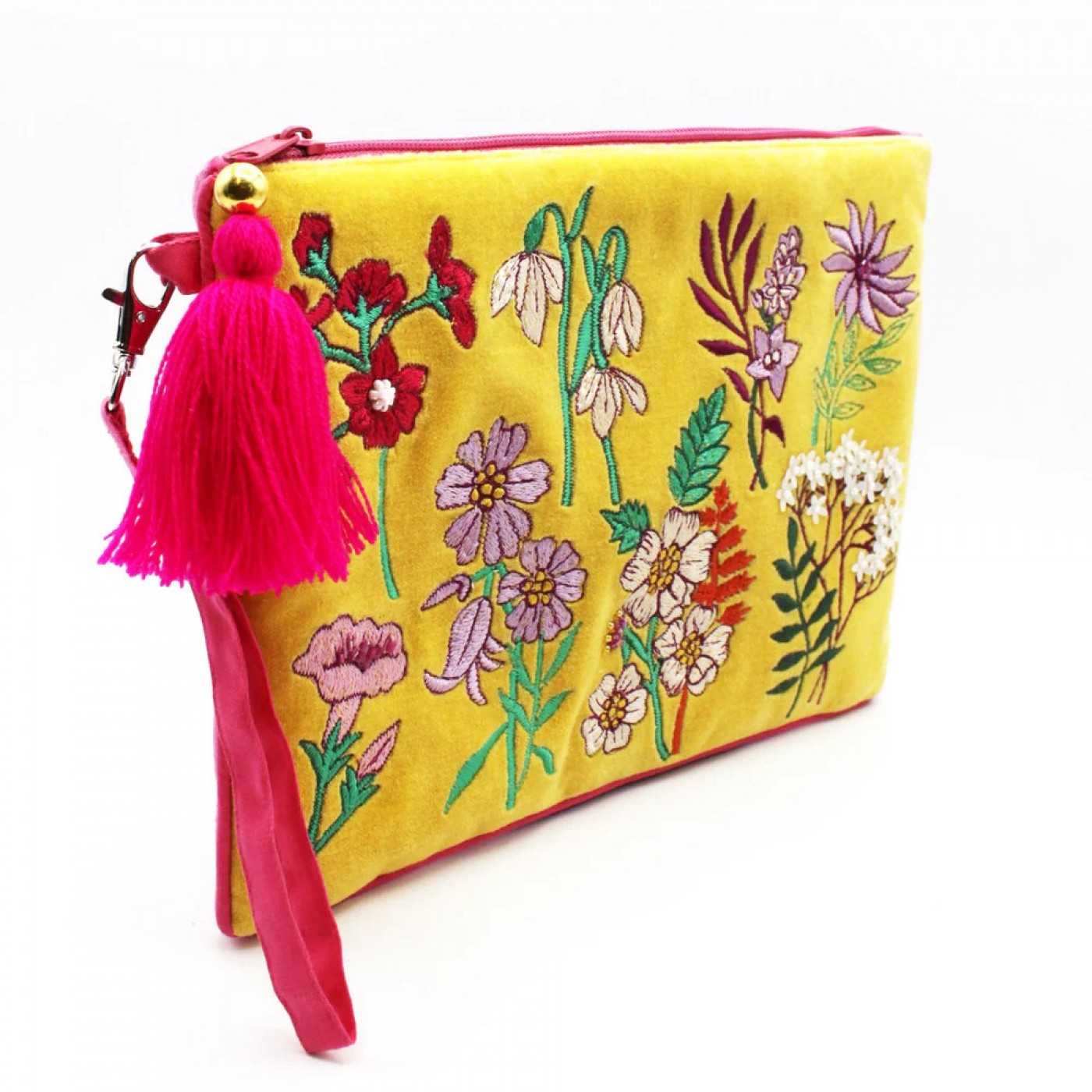 Posy Yellow Clutch Bag — Bags & purses from Toolittle — additional view 4
