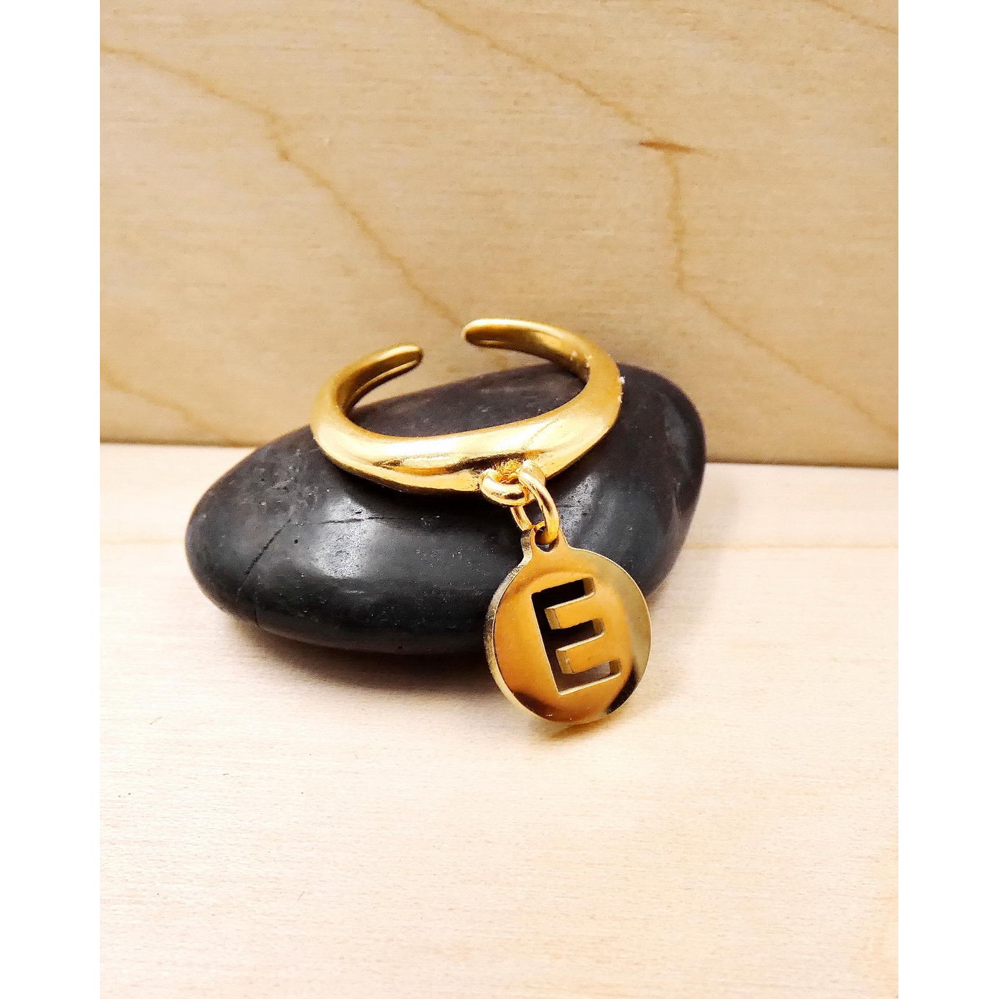 Encardia Initial Ring — Rings from Toolittle — additional view 2