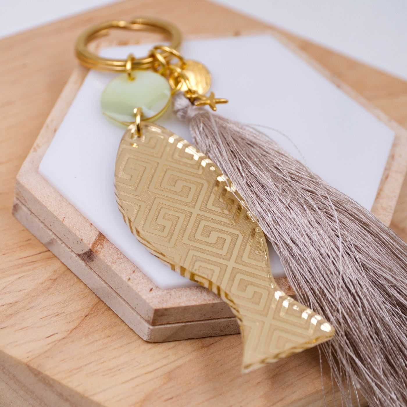Plexi Fish Summer Keychain — Pendants & charms from Toolittle — additional view 2