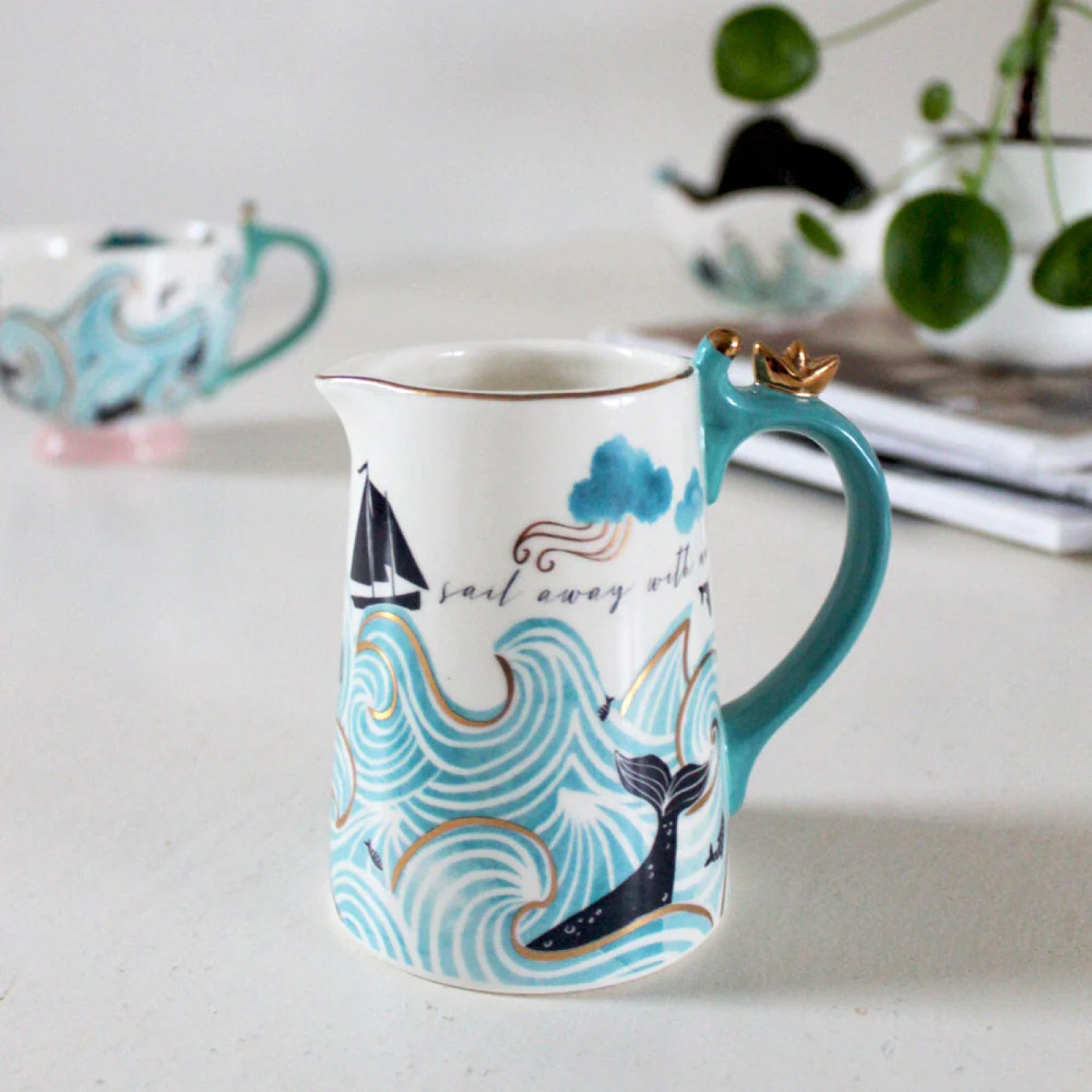 By The Sea Storm Jug — Ceramics & pottery from Toolittle — additional view 3