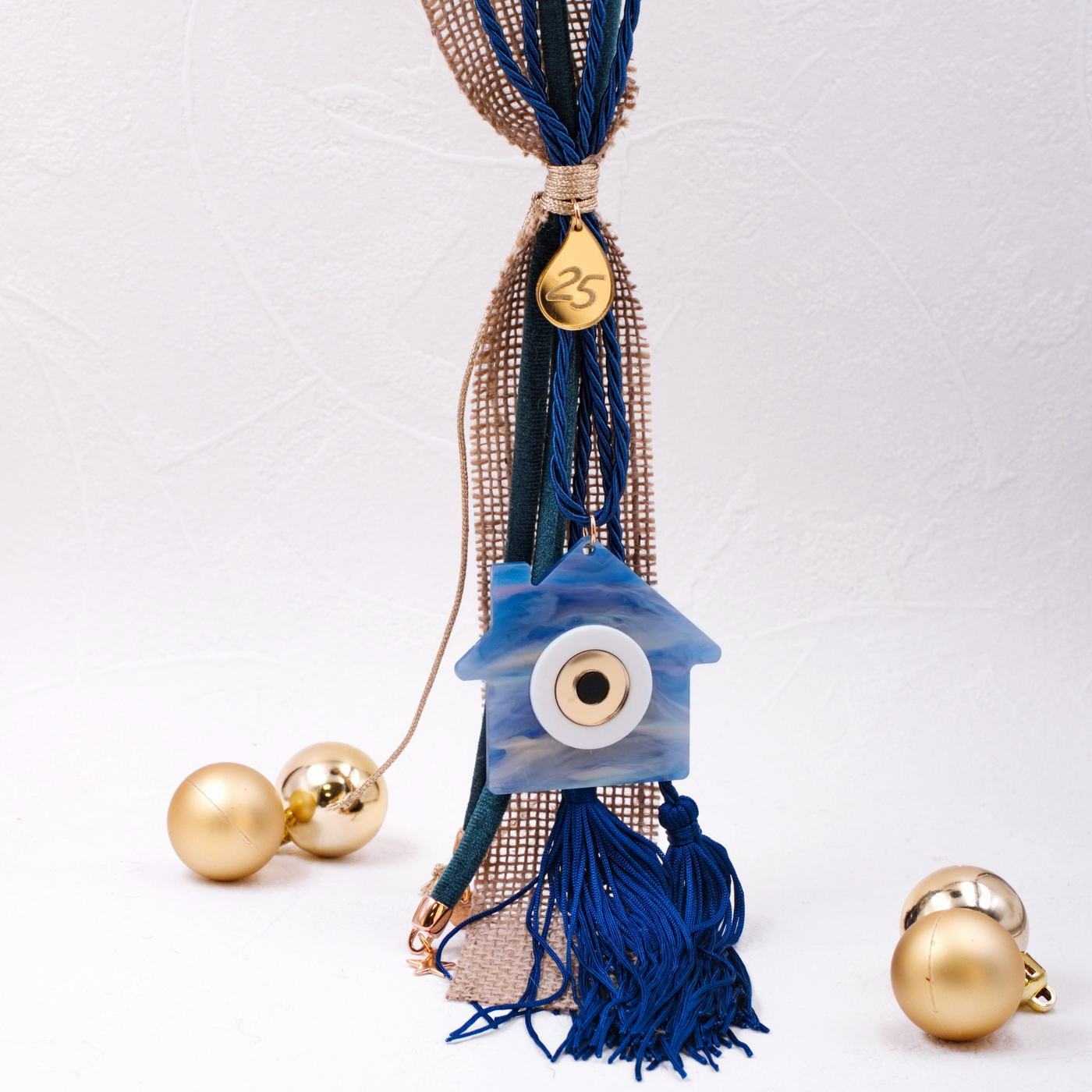 2026 House with Evil Eye Hanging Lucky Charm — Pendants & charms from Toolittle — additional view 4