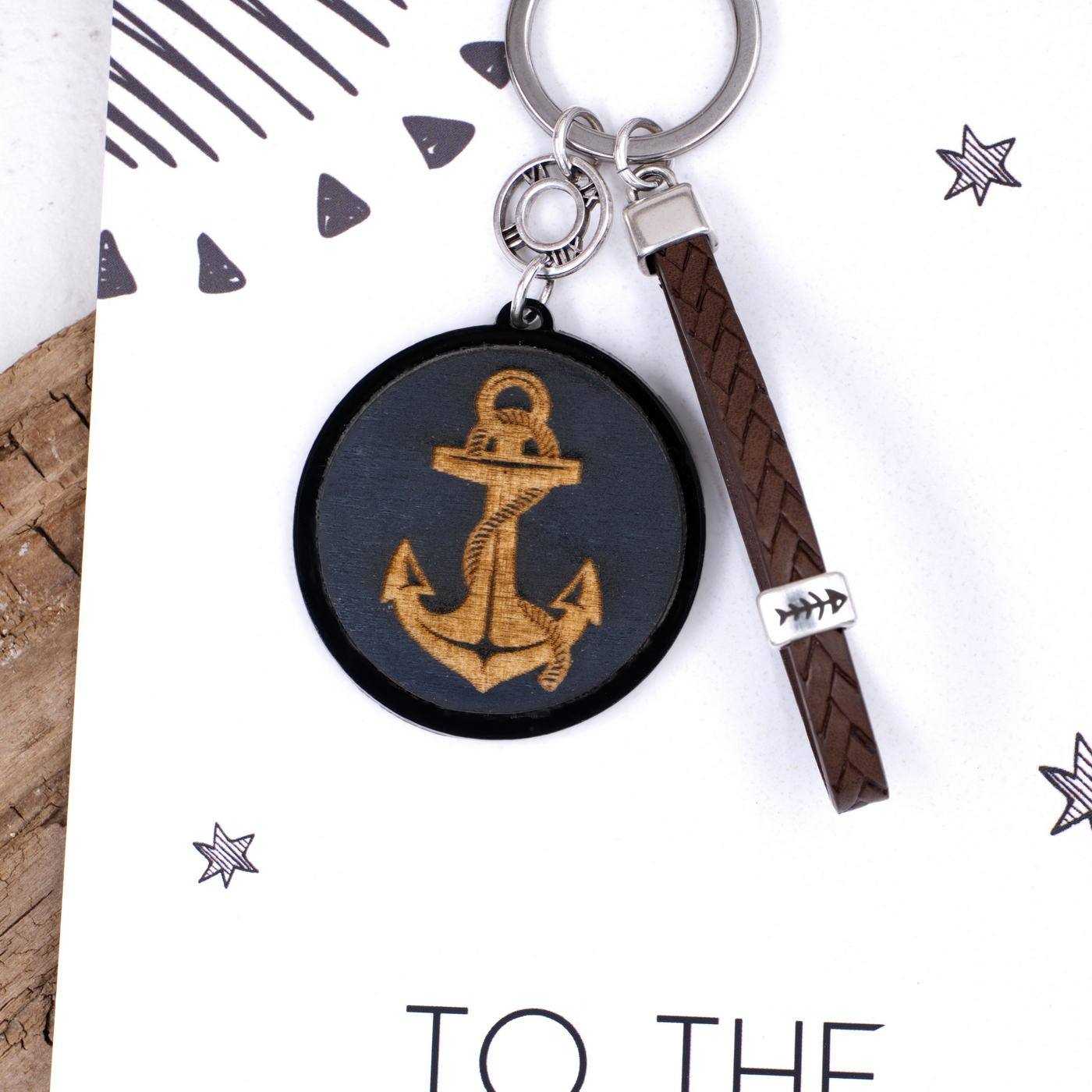 Anchor Men's Keychain — Pendants & charms from Toolittle — additional view 3