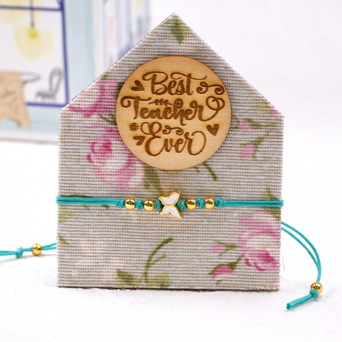 Gift for Teacher - Butterfly Bracelet — Bracelets from Toolittle — additional view 4