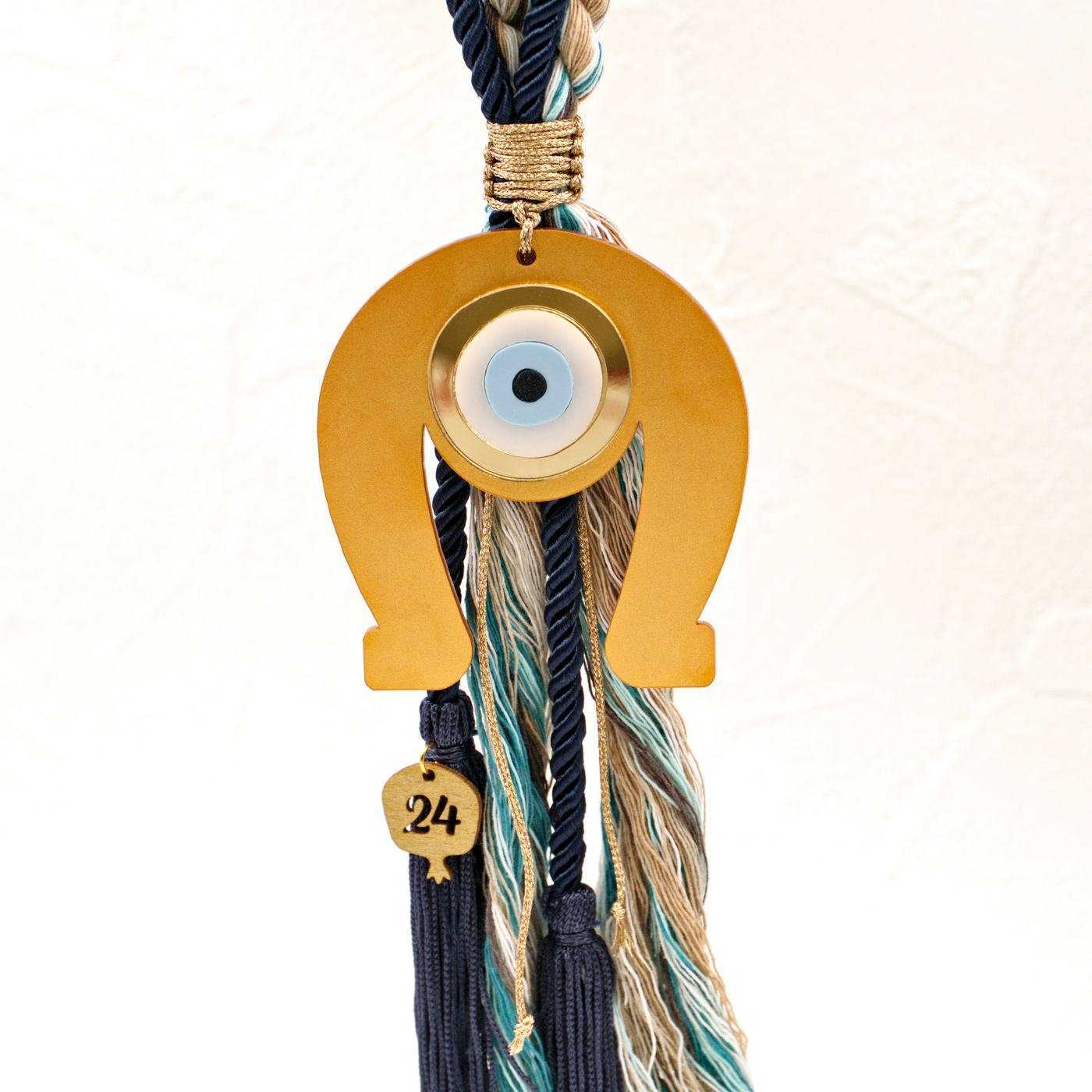 Hanging Lucky Horseshoe Charm