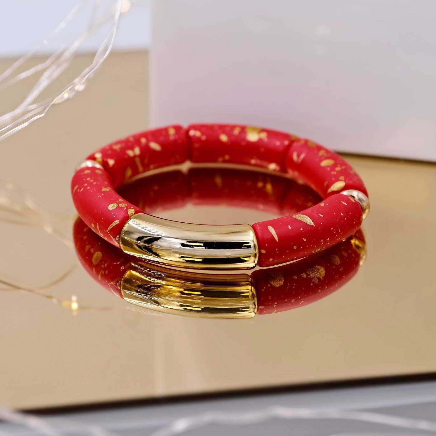 Elastic bracelet Resin beauty