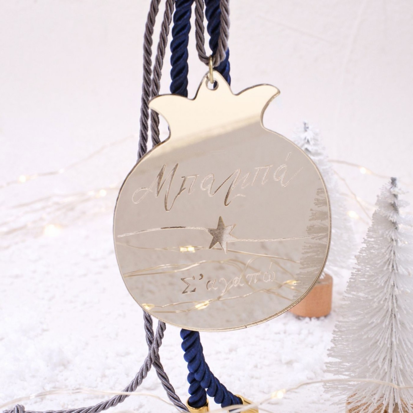 Personalized Hanging Lucky Pomegranate Charm — Pendants & charms from Toolittle — additional view 9