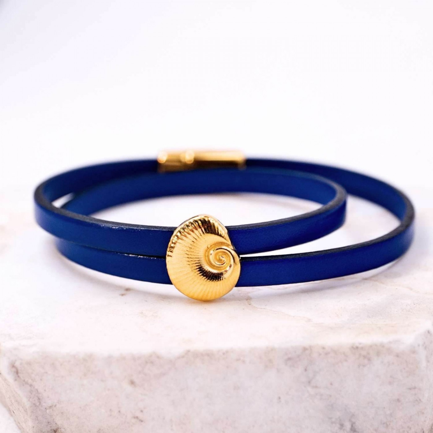 Sea Shell Leather Bracelet — Bracelets from Toolittle — additional view 2