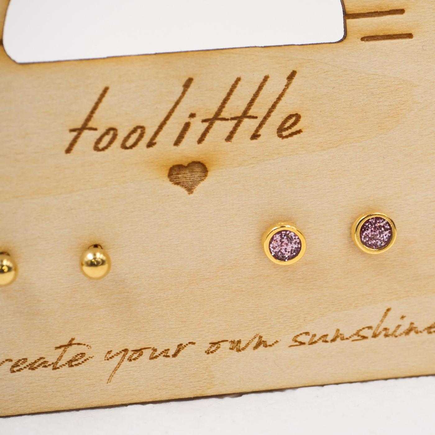 Set 3 Pairs of Earrings — Earrings from Toolittle — additional view 2