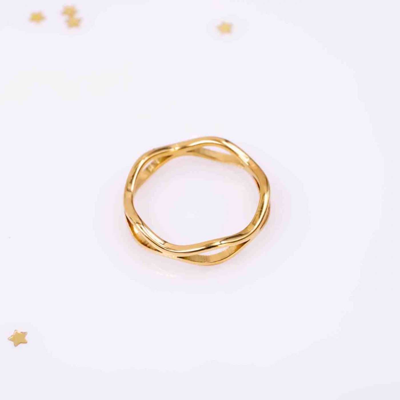 Gold-Plated Stainless Steel Ring — Rings from Toolittle — additional view 4