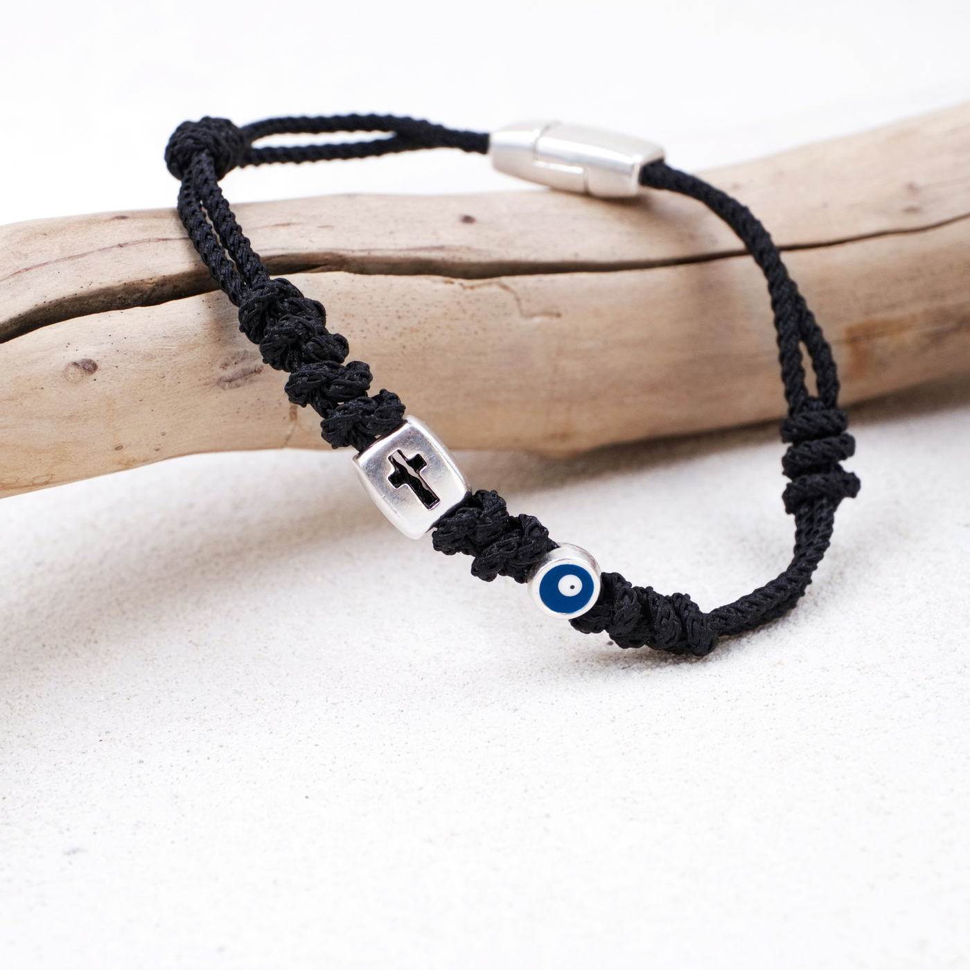 Men's Cross & Eye Bracelet — Bracelets from Toolittle — additional view 2