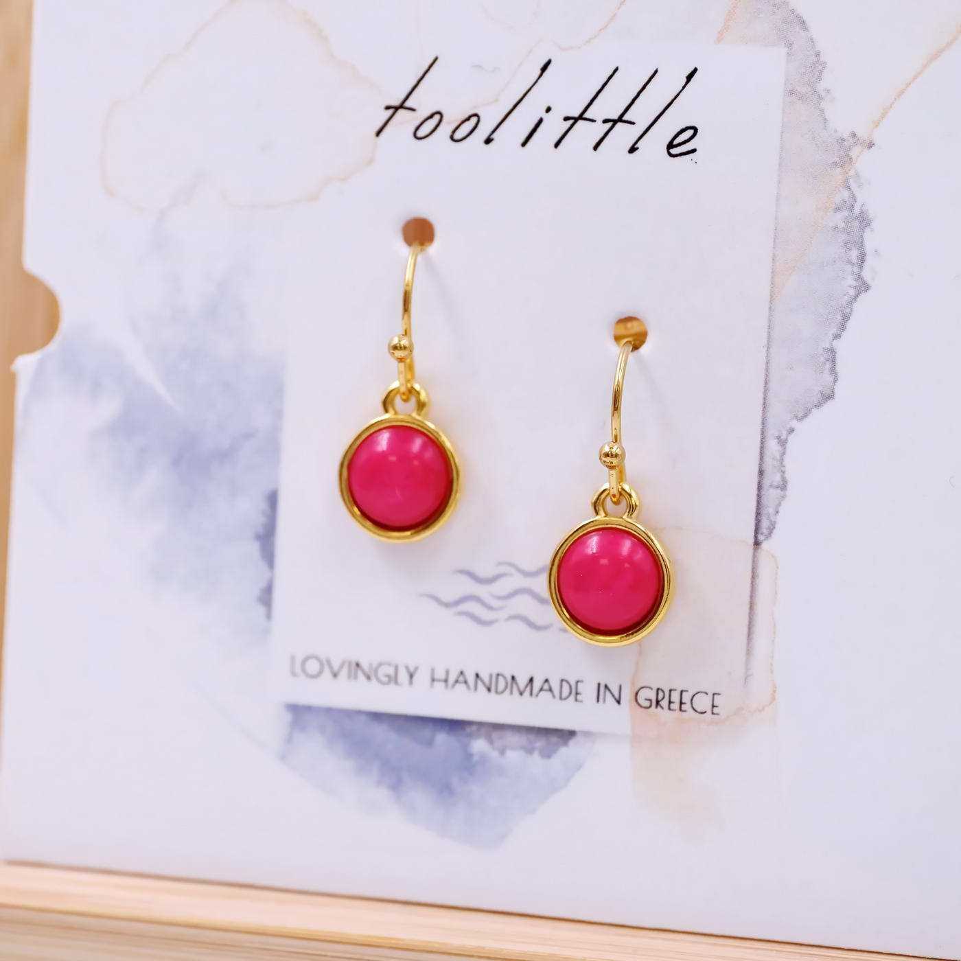 Dangle earrings Candy Dots — Earrings from Toolittle — additional view 2