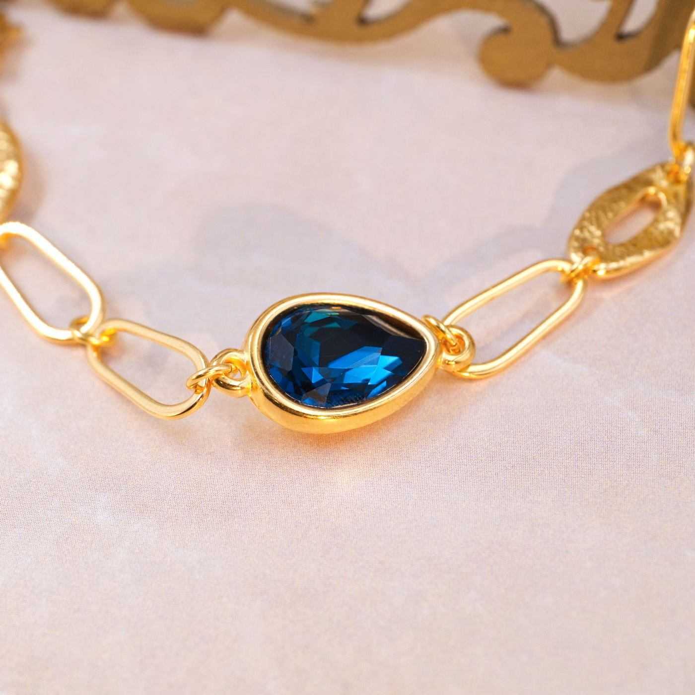 Crystal Chain Bracelet — Bracelets from Toolittle — additional view 3