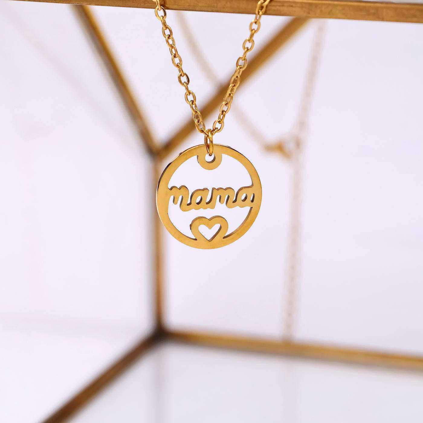 Short necklace Mama — Necklaces from Toolittle — additional view 2