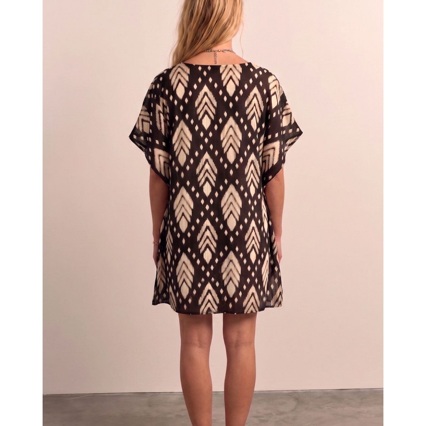 KOKKOSAMMOU Short caftan Samothraki — Dresses from Toolittle — additional view 9