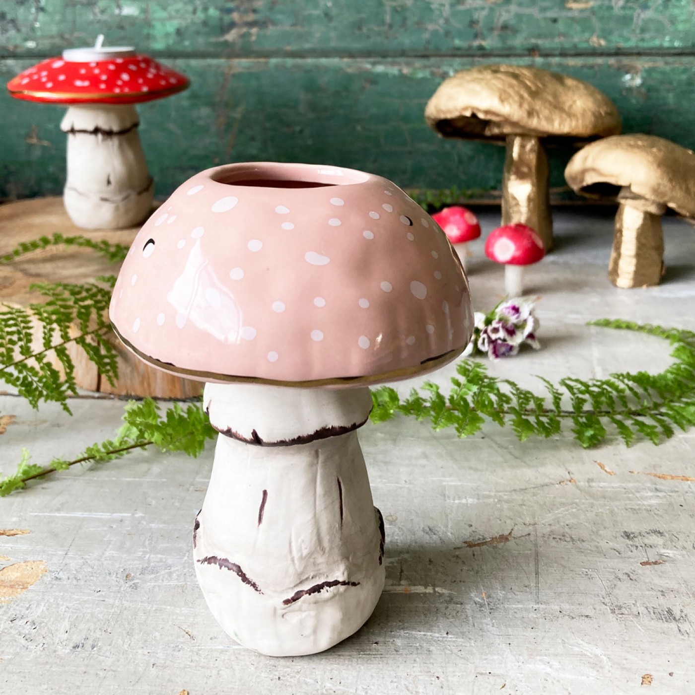 Forage Mushroom Vase — Ceramics & pottery from Toolittle — additional view 2