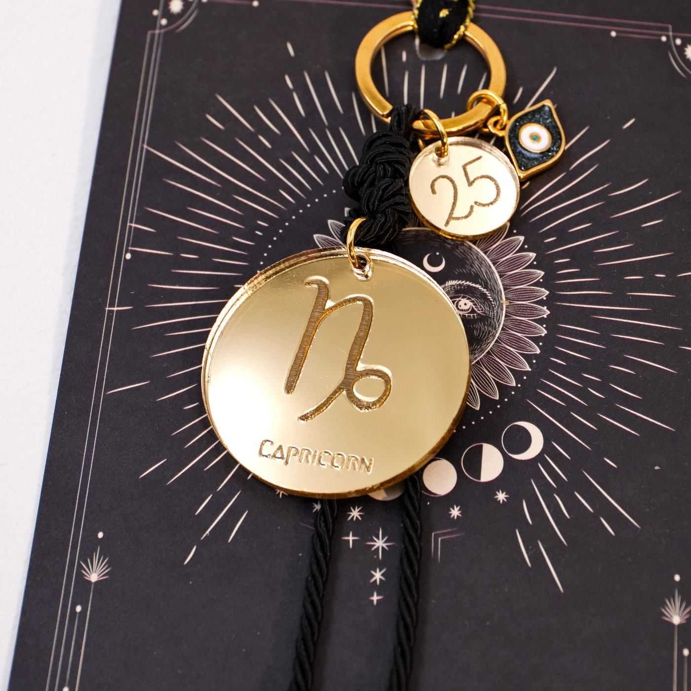 Capricorn Sign Lucky Keychain — Pendants & charms from Toolittle — additional view 4