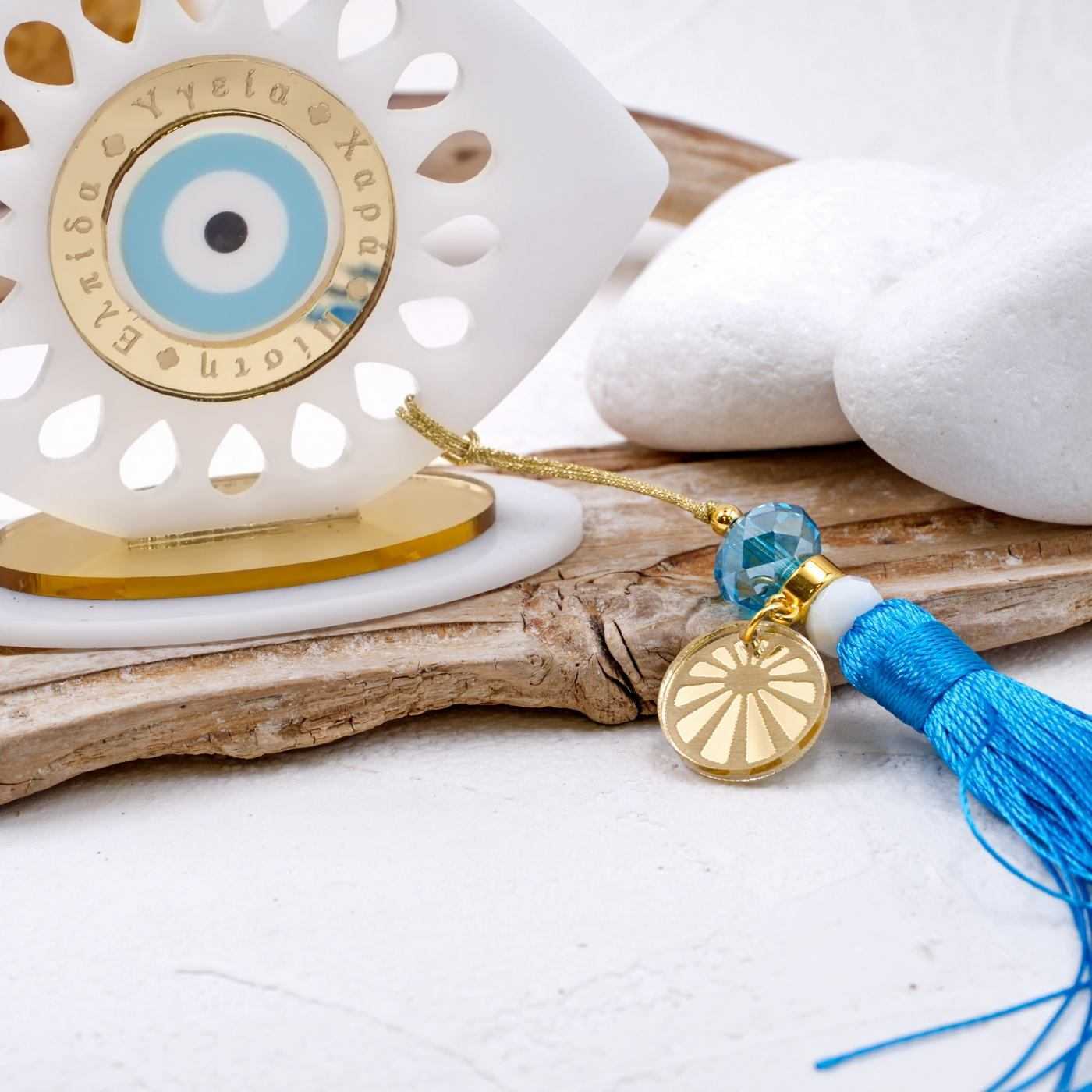 Aegean Collection Evil Eye Summer Lucky Charm — Pendants & charms from Toolittle — additional view 3