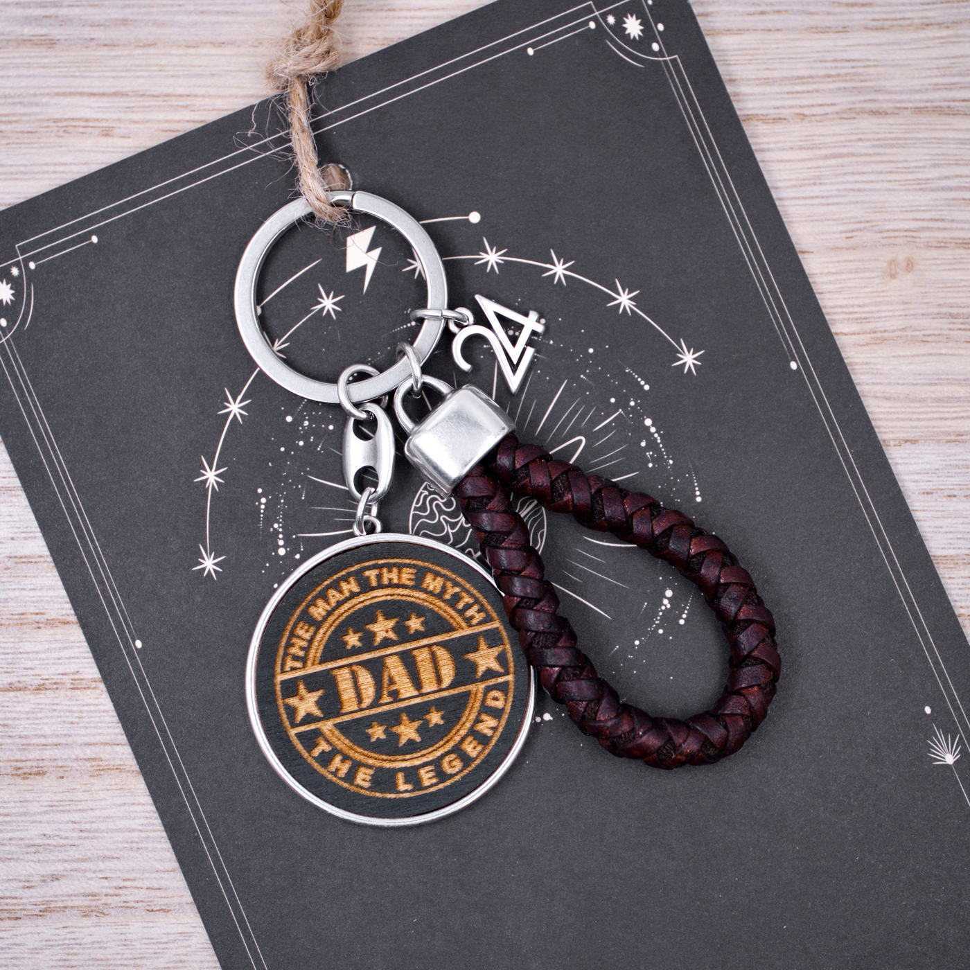 Good luck Keychain Legendary Dad — Pendants & charms from Toolittle — additional view 3