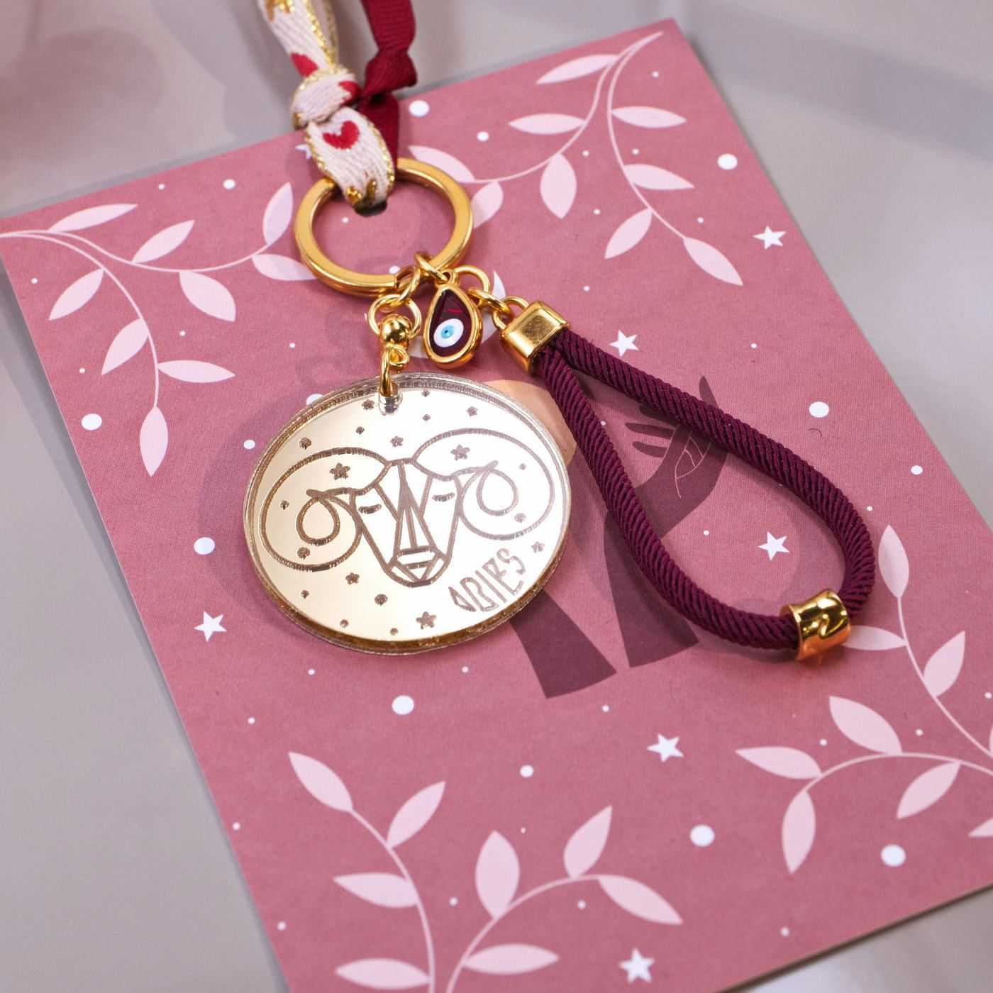Aries Sign Keychain — Pendants & charms from Toolittle — additional view 3