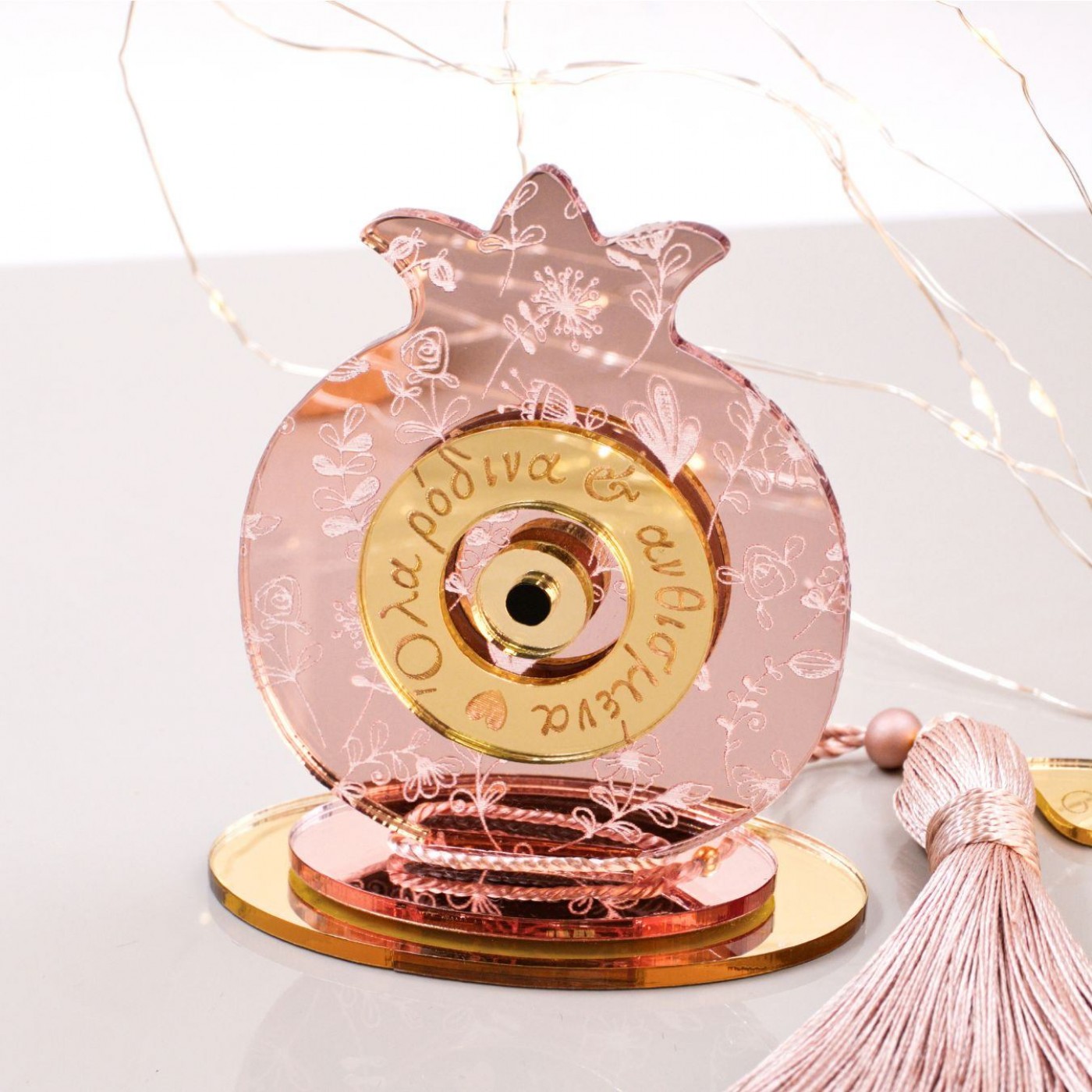 Tabletop 2026 Lucky Charm: Pomegranate with Eye & Mandala — Pendants & charms from Toolittle — additional view 6