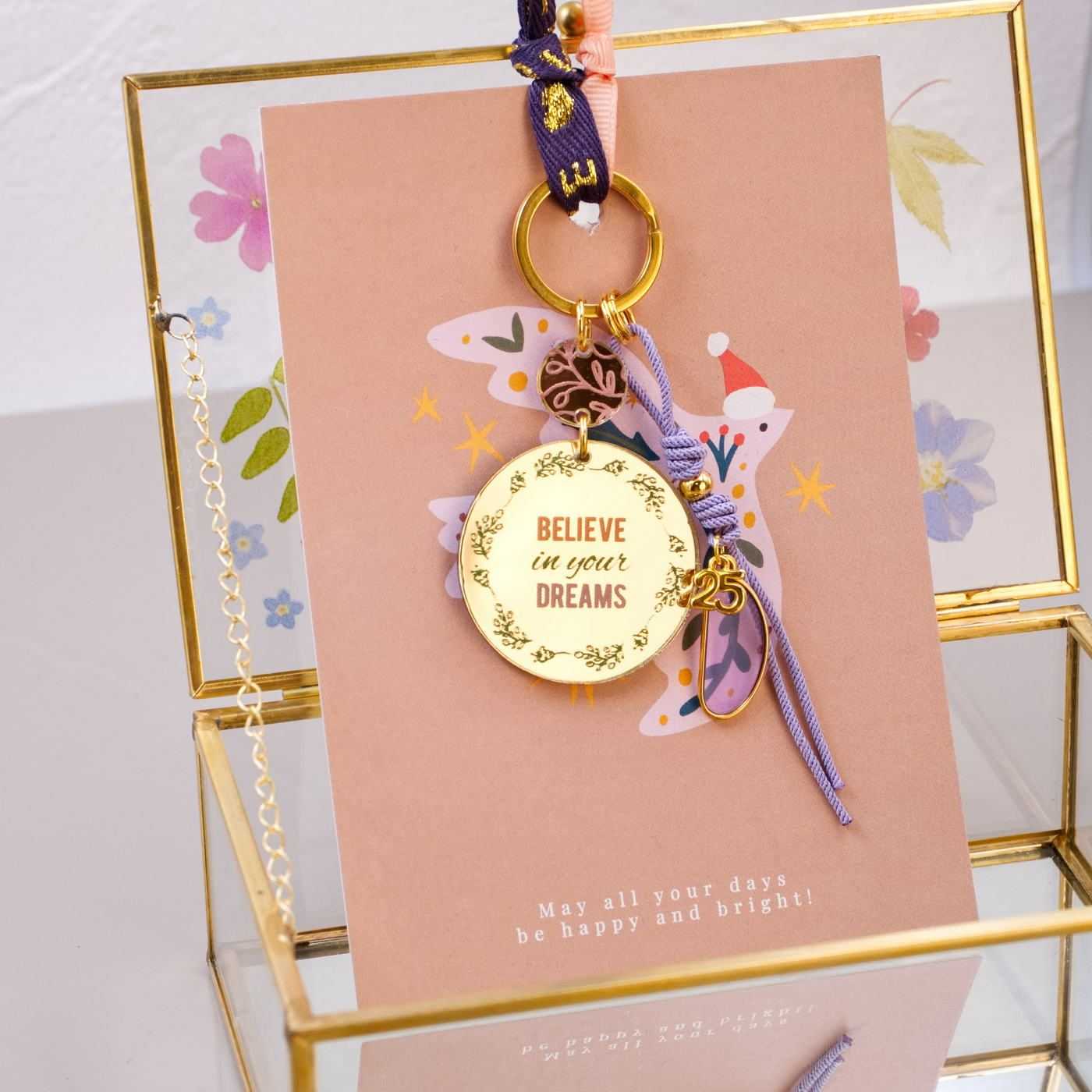 Believe in your Dreams 2026 Lucky Keychain — Pendants & charms from Toolittle — additional view 2
