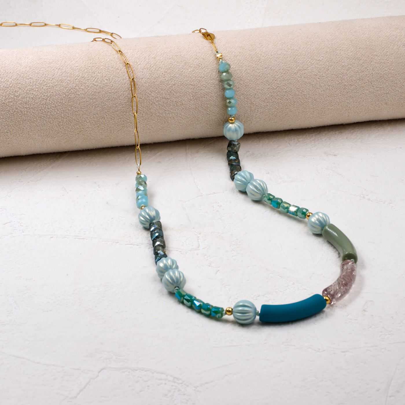 Long Necklace of Stainless Steel — Necklaces from Toolittle — additional view 2