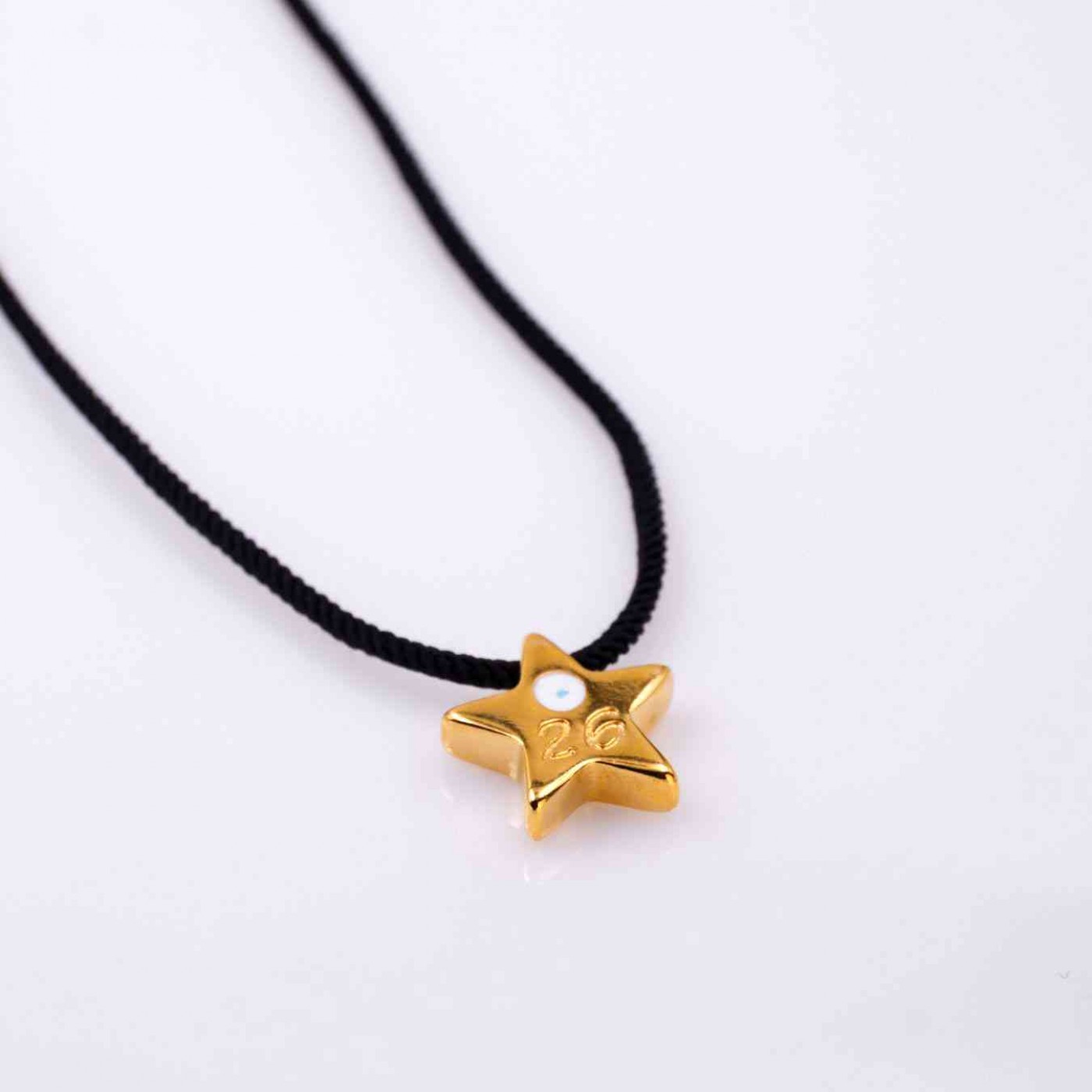 Handmade Lucky Necklace - '26 Star Pendant & "Joker" Card — Pendants & charms from Toolittle — additional view 5