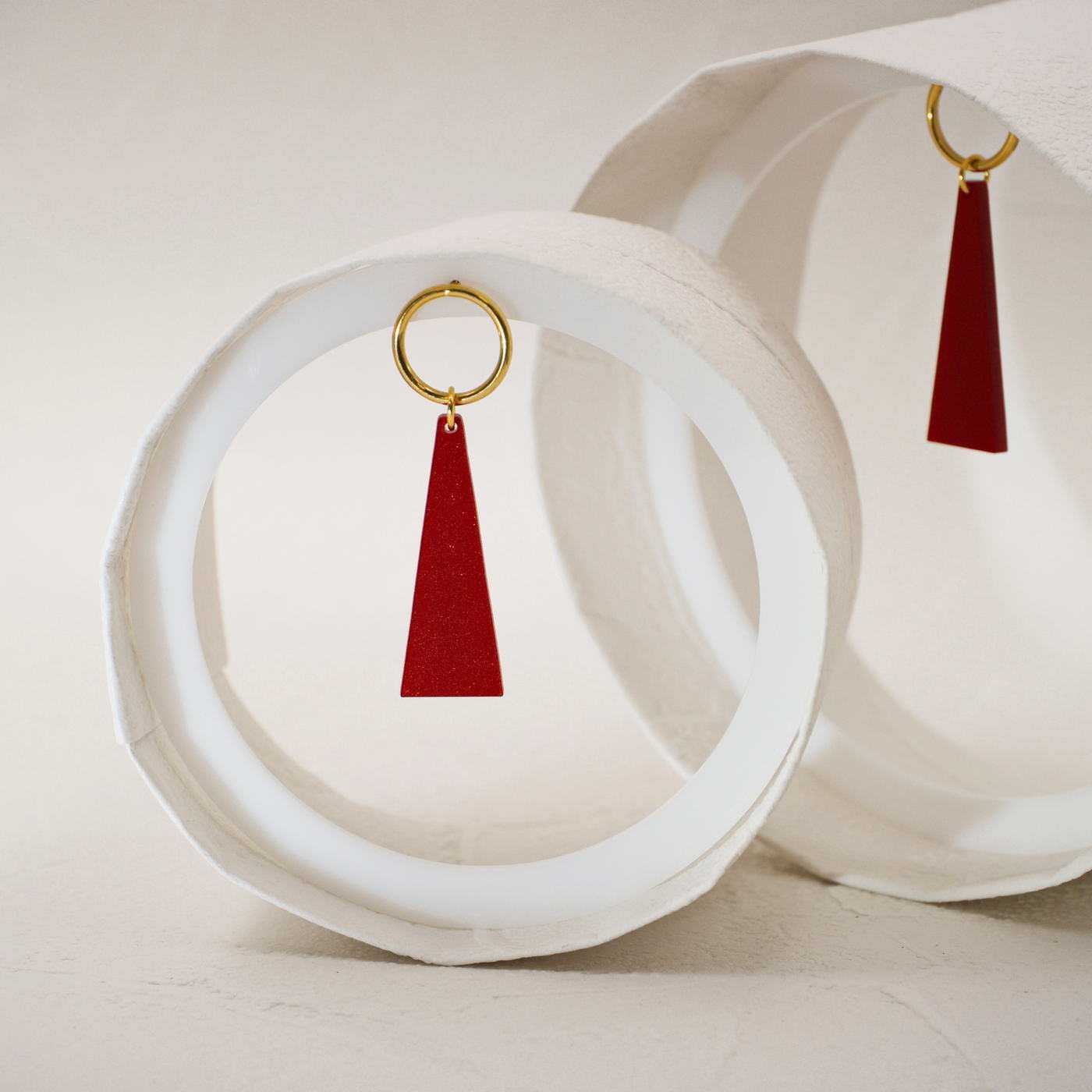 Earrings Plexi Glam — Earrings from Toolittle — additional view 3
