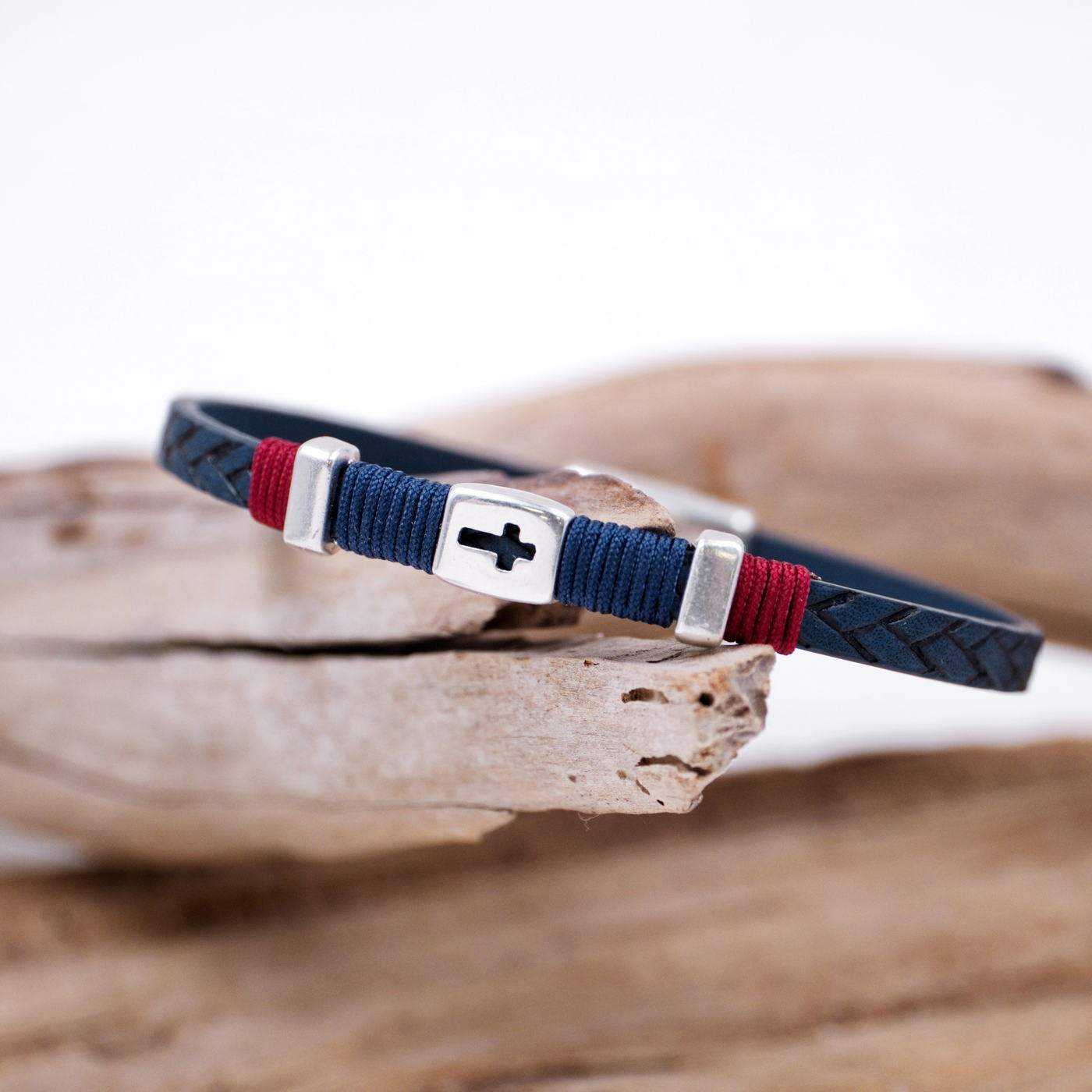 Believer PU Leather Men's Bracelet