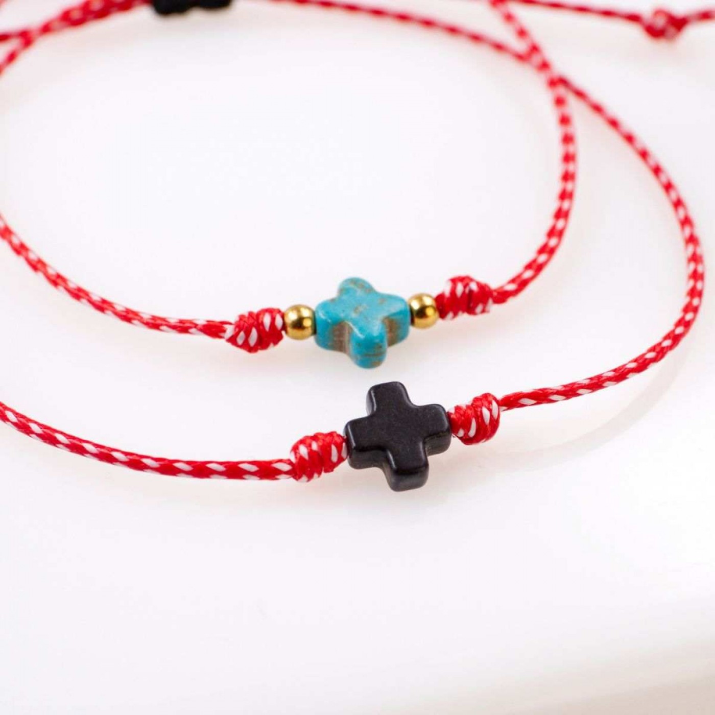 March Bracelet - Cross | Set for Couple — Bracelets from Toolittle — additional view 4