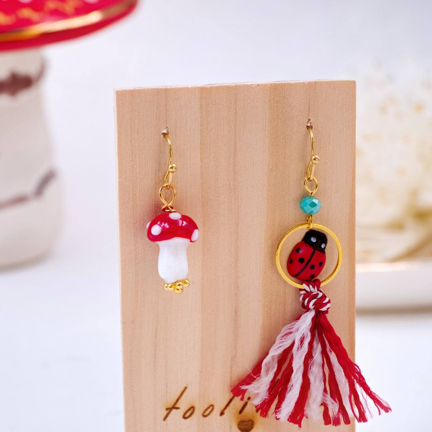 Martakia Spring Earrings — Bracelets from Toolittle — additional view 2