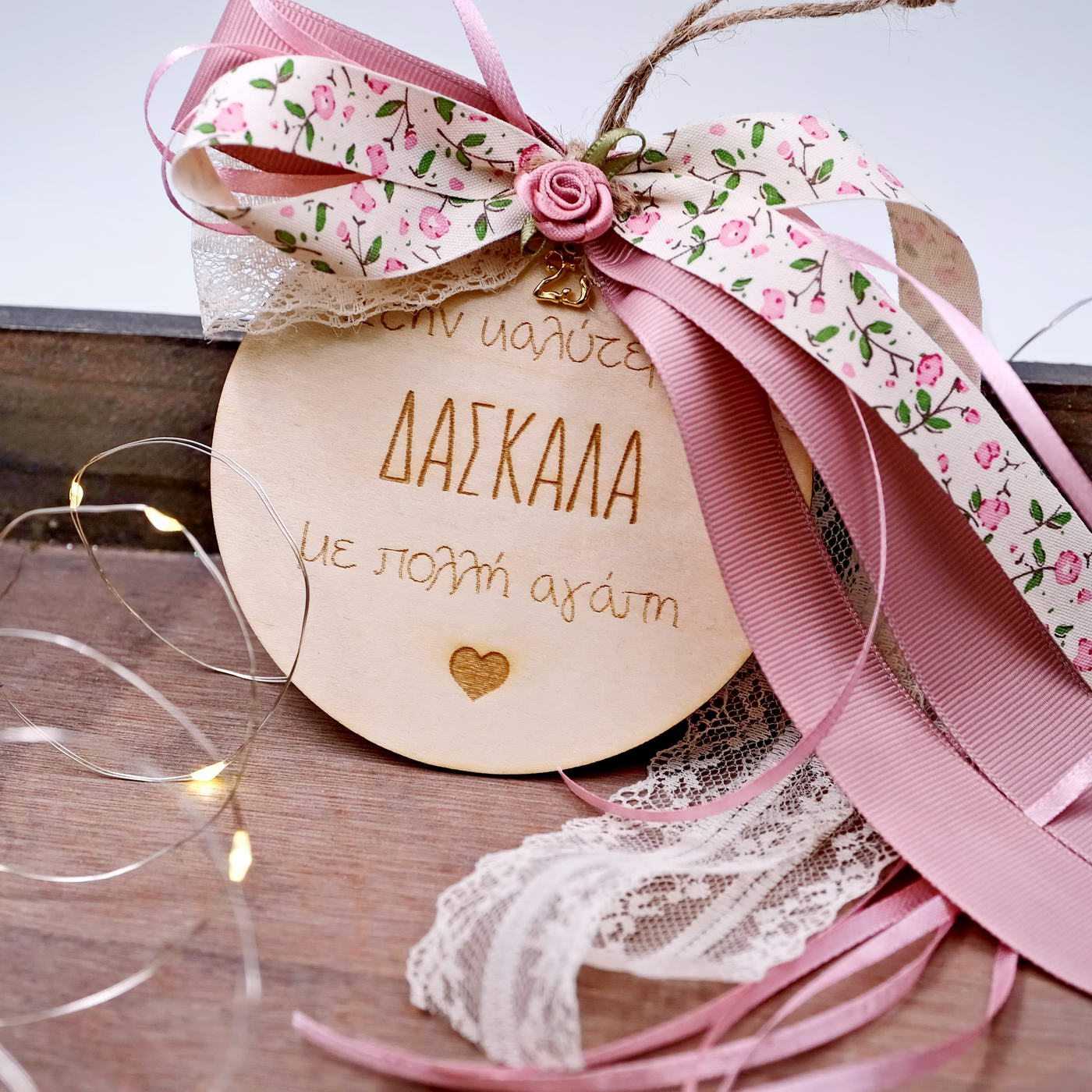 Gift Set Teacher: Good luck charm in a Box — Pendants & charms from Toolittle — additional view 3