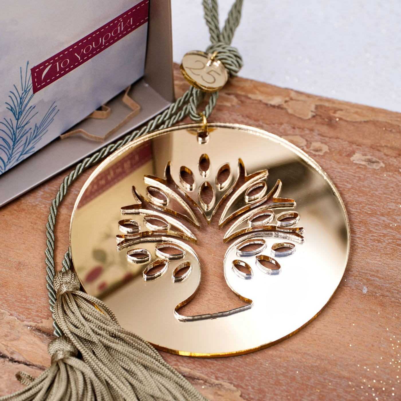 Golden Tree of Life Lucky Charm — Pendants & charms from Toolittle — additional view 3