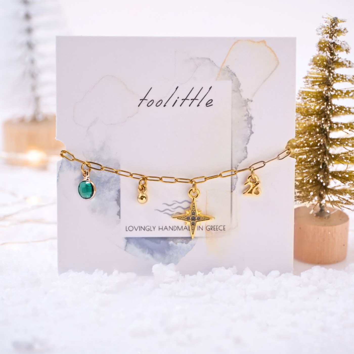 2026 Lucky Bracelet: Crystals & Metal Star — Pendants & charms from Toolittle — additional view 2