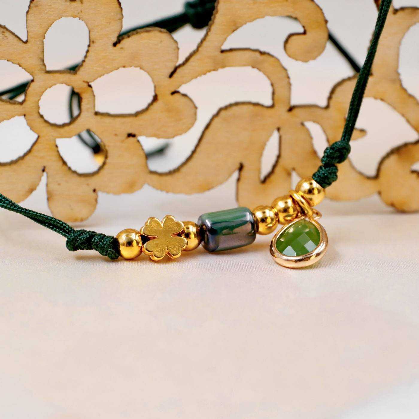 Green Cord Makrame Bracelet — Bracelets from Toolittle — additional view 7