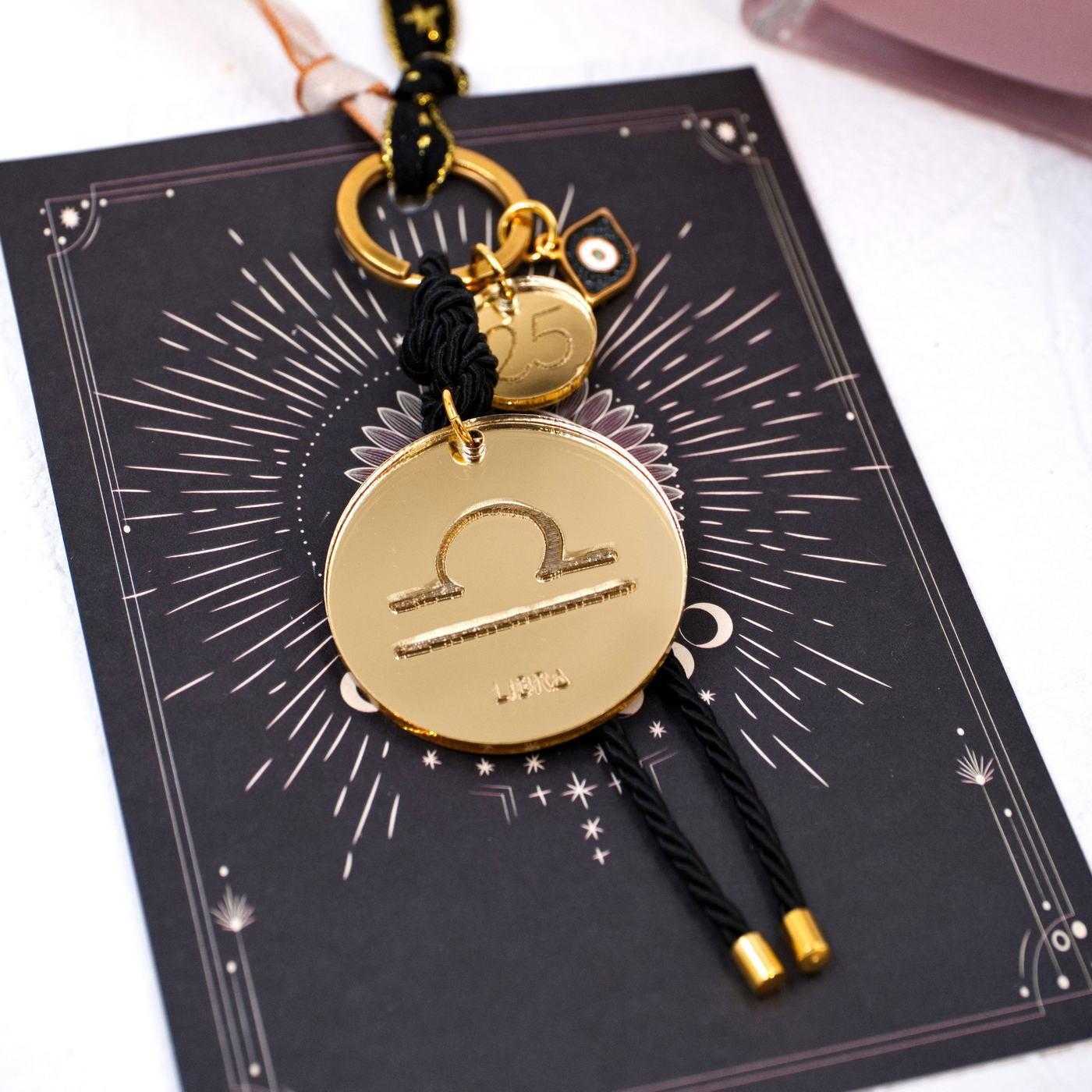Libra Sign Lucky Keychain — Pendants & charms from Toolittle — additional view 2