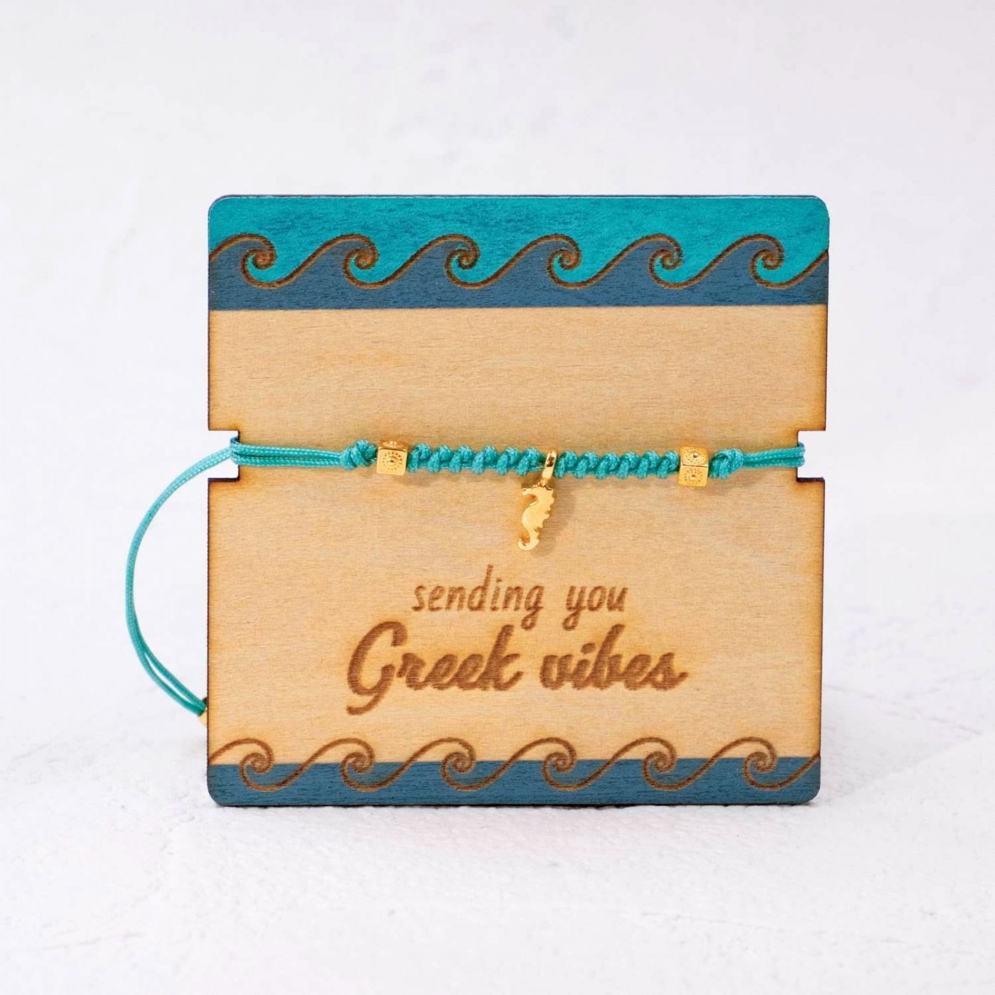 Seahorse Macrame Bracelet — Bracelets from Toolittle — additional view 2
