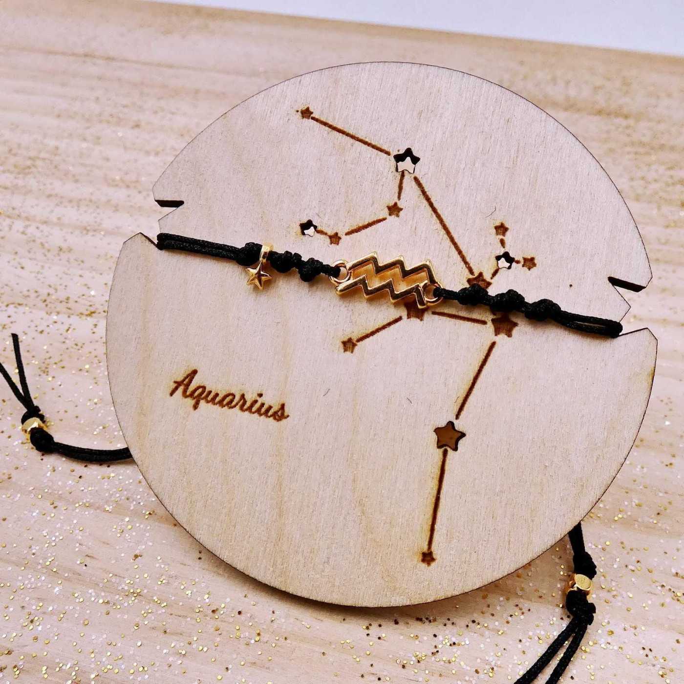 Aquarius Synastry Chart Bracelet — Bracelets from Toolittle — additional view 4