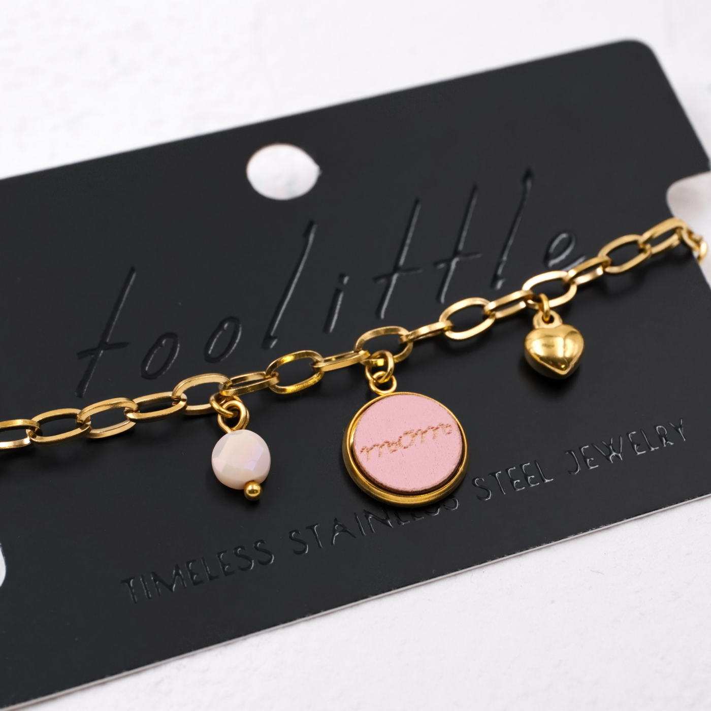 Mom Inox Chain Bracelet — Bracelets from Toolittle — additional view 3