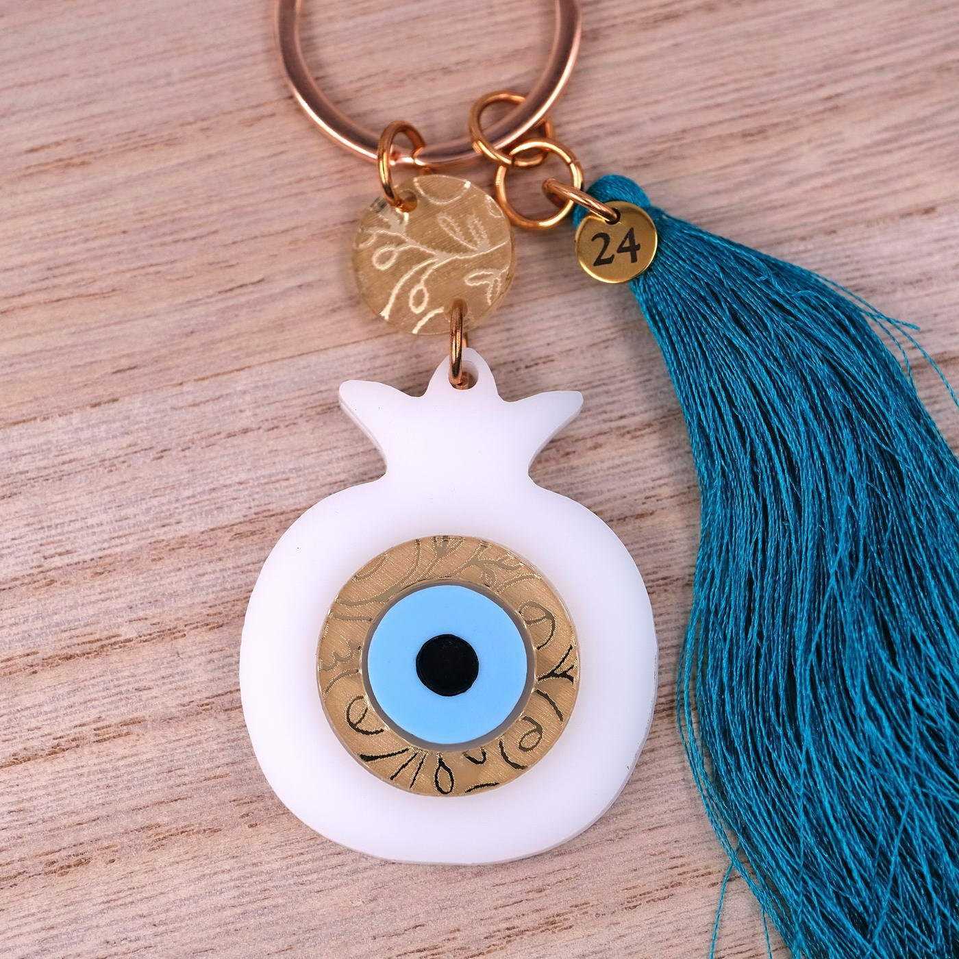 2026 Lucky Pomegranate Key Chain — Pendants & charms from Toolittle — additional view 3